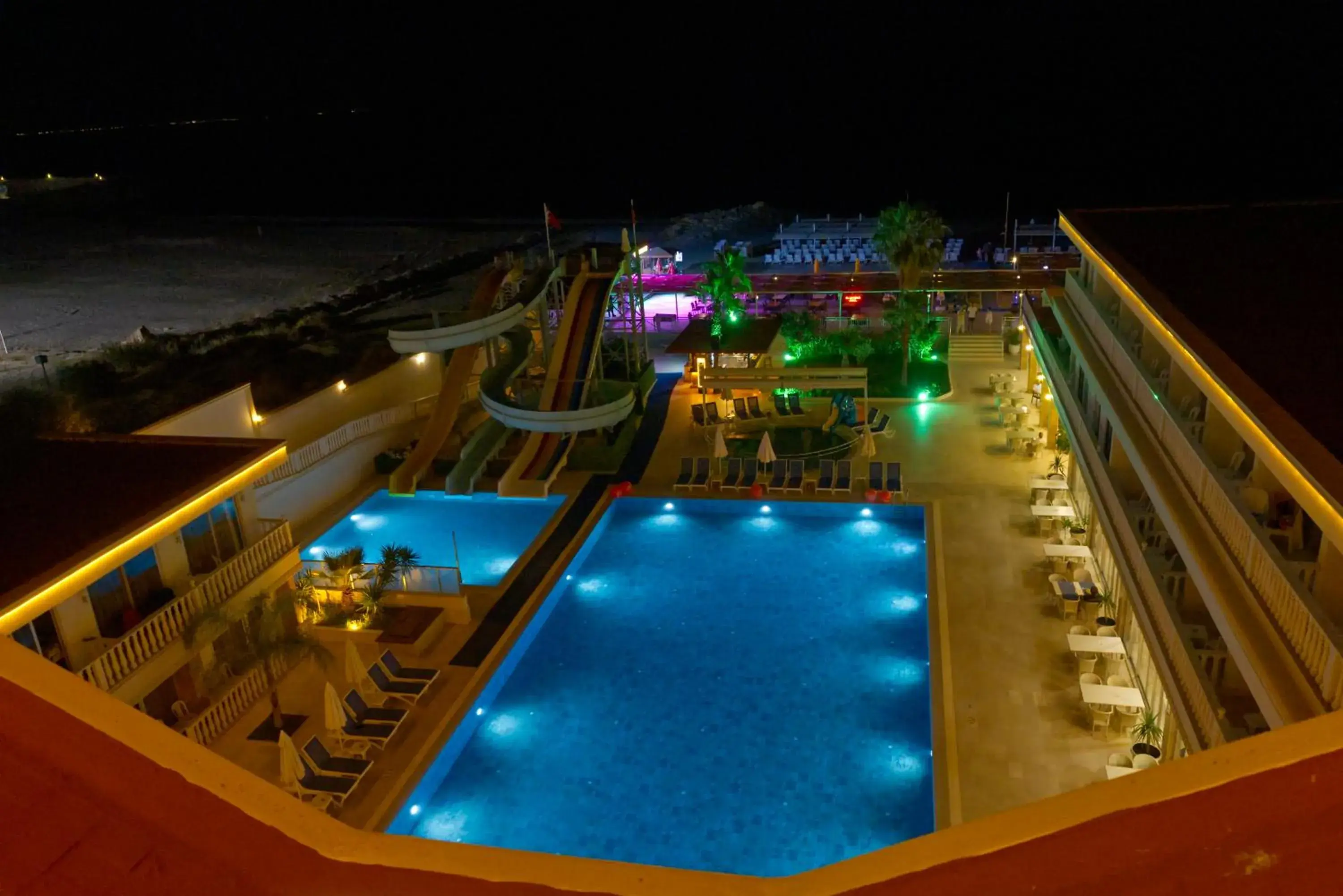 Pool view in SL La Perla Hotel Kemer Pool view in SL La Perla Hotel Kemer