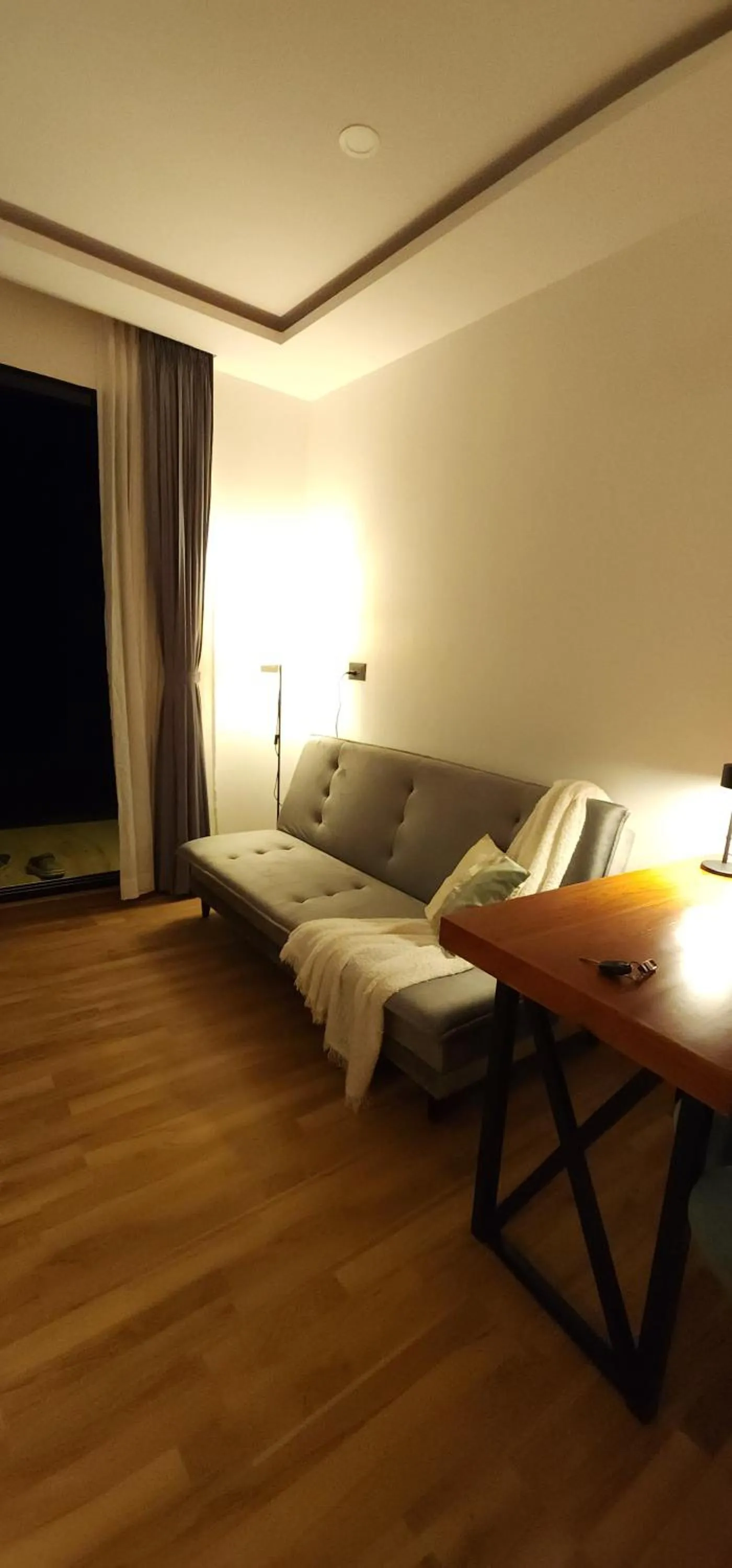 Living room, Bed in Bendheka - Cliff Front Cottages Coorg
