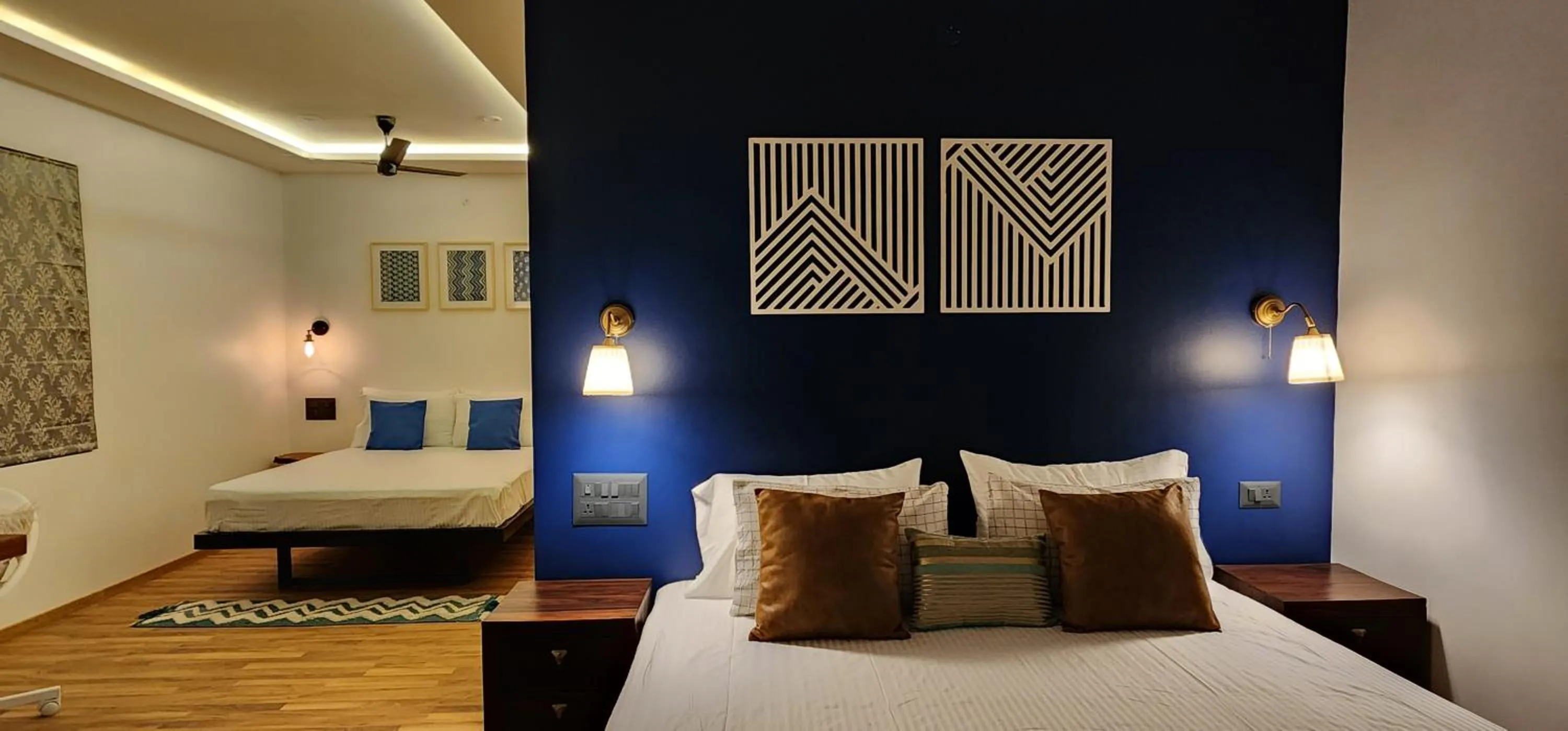 Bed in Bendheka - Cliff Front Cottages Coorg