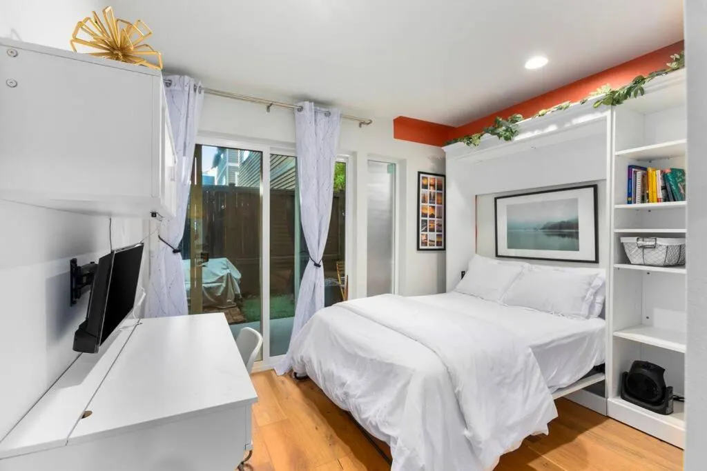 Bed in Modern Sustainable Design in Ballard - 92 Wlkscore