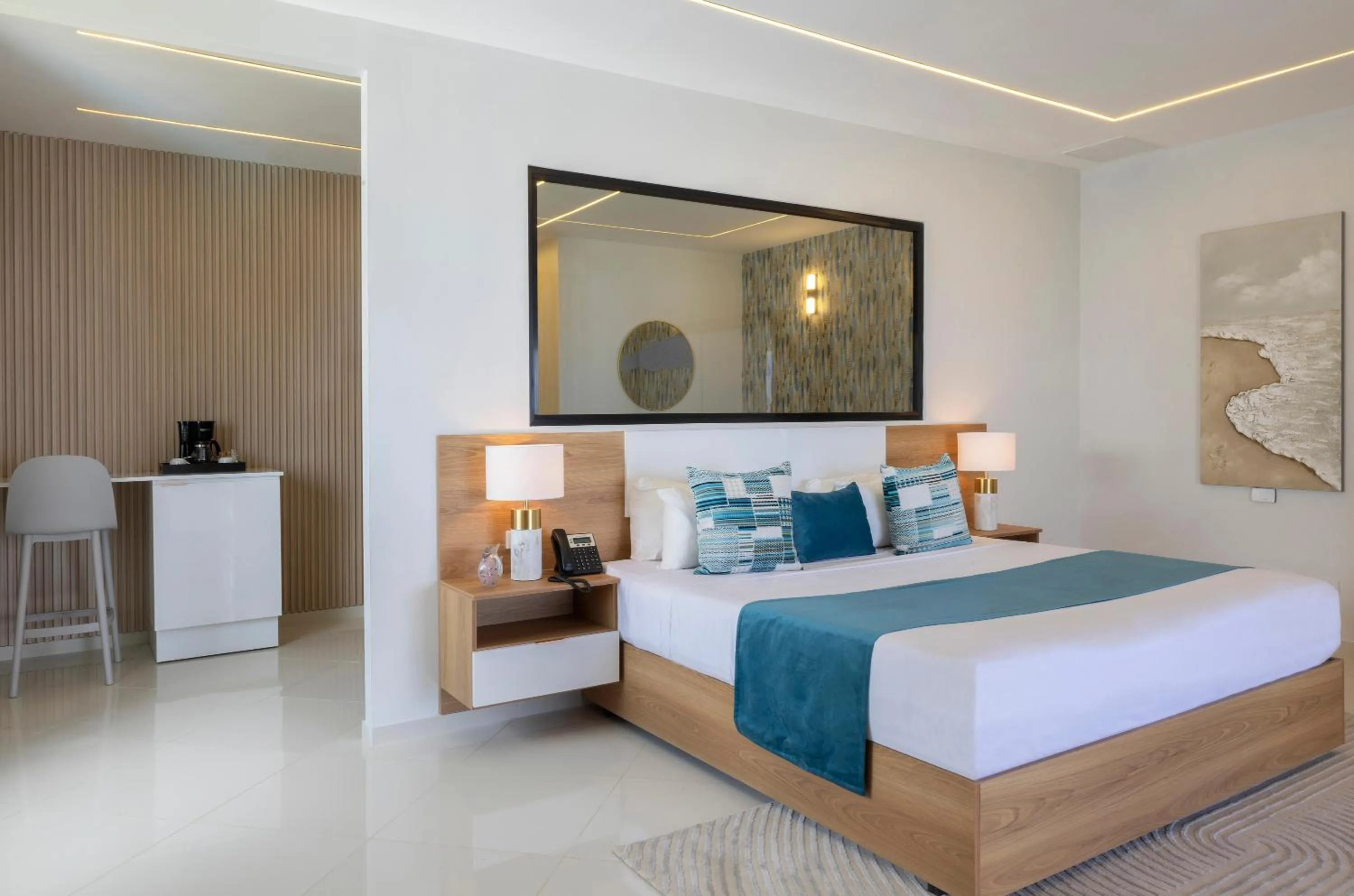 Bed in Hotel HM Alma de Bayahibe - Adults Only - All Inclusive