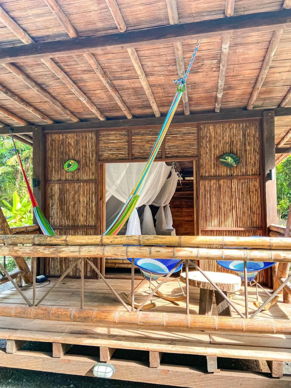 Balcony/Terrace in La Martina Ecolodge