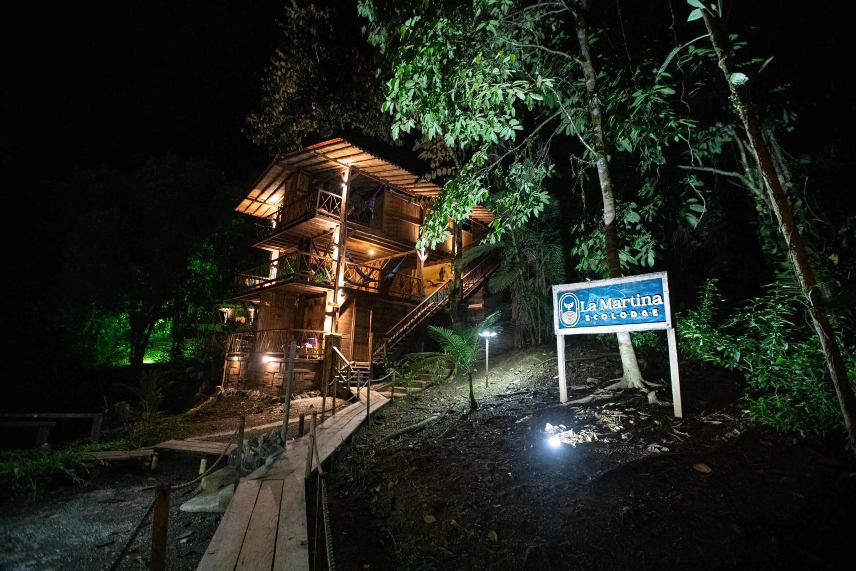 Property building in La Martina Ecolodge