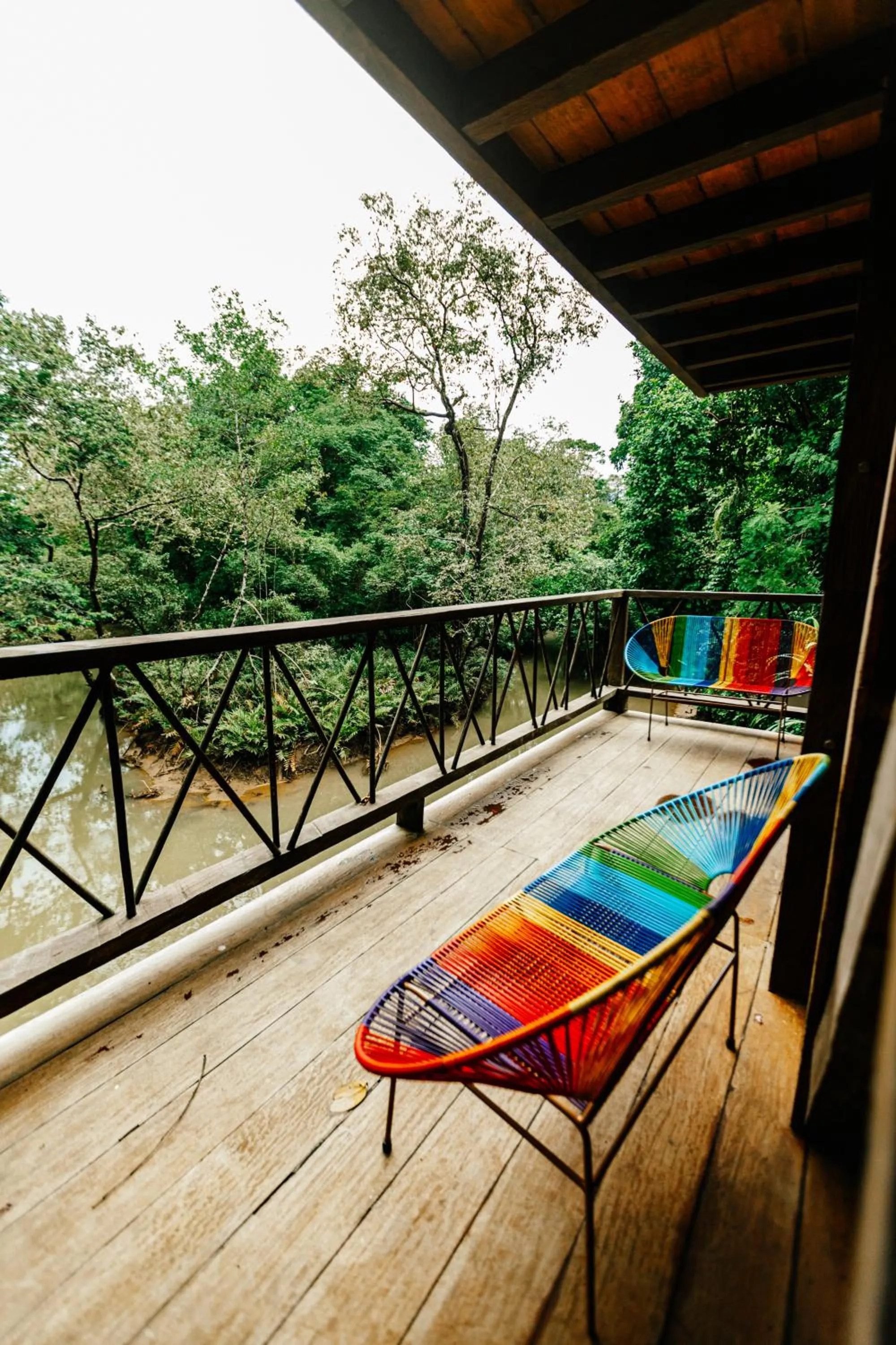 Balcony/Terrace in La Martina Ecolodge