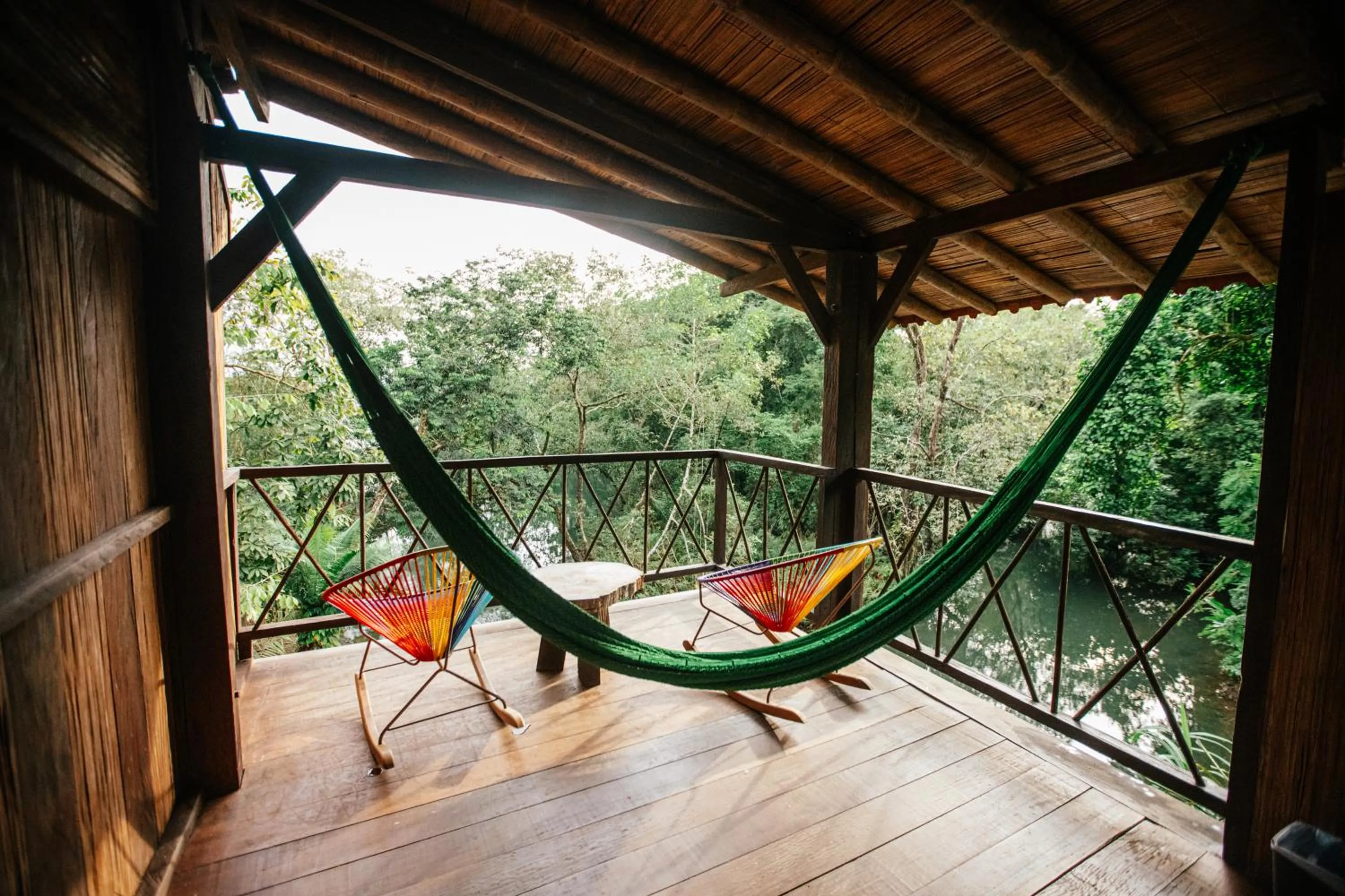 Balcony/Terrace in La Martina Ecolodge