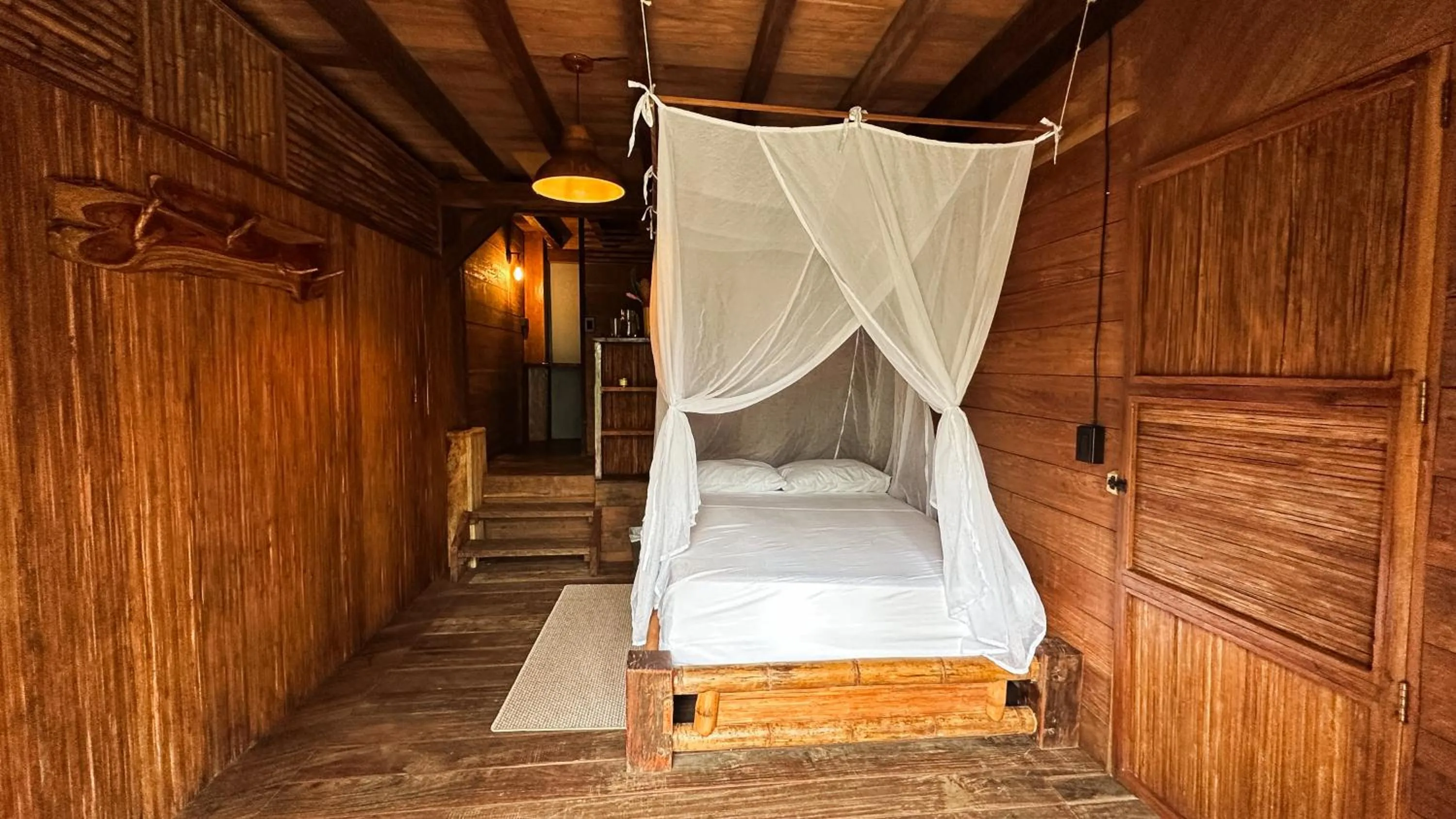 Bed in La Martina Ecolodge
