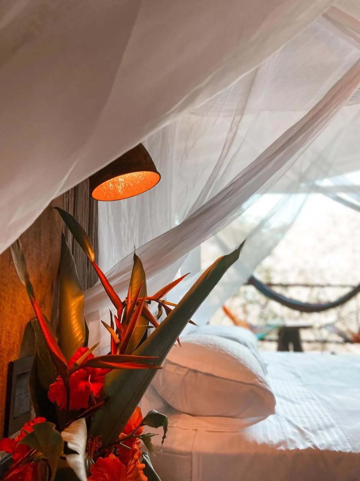 Bedroom, Bed in La Martina Ecolodge