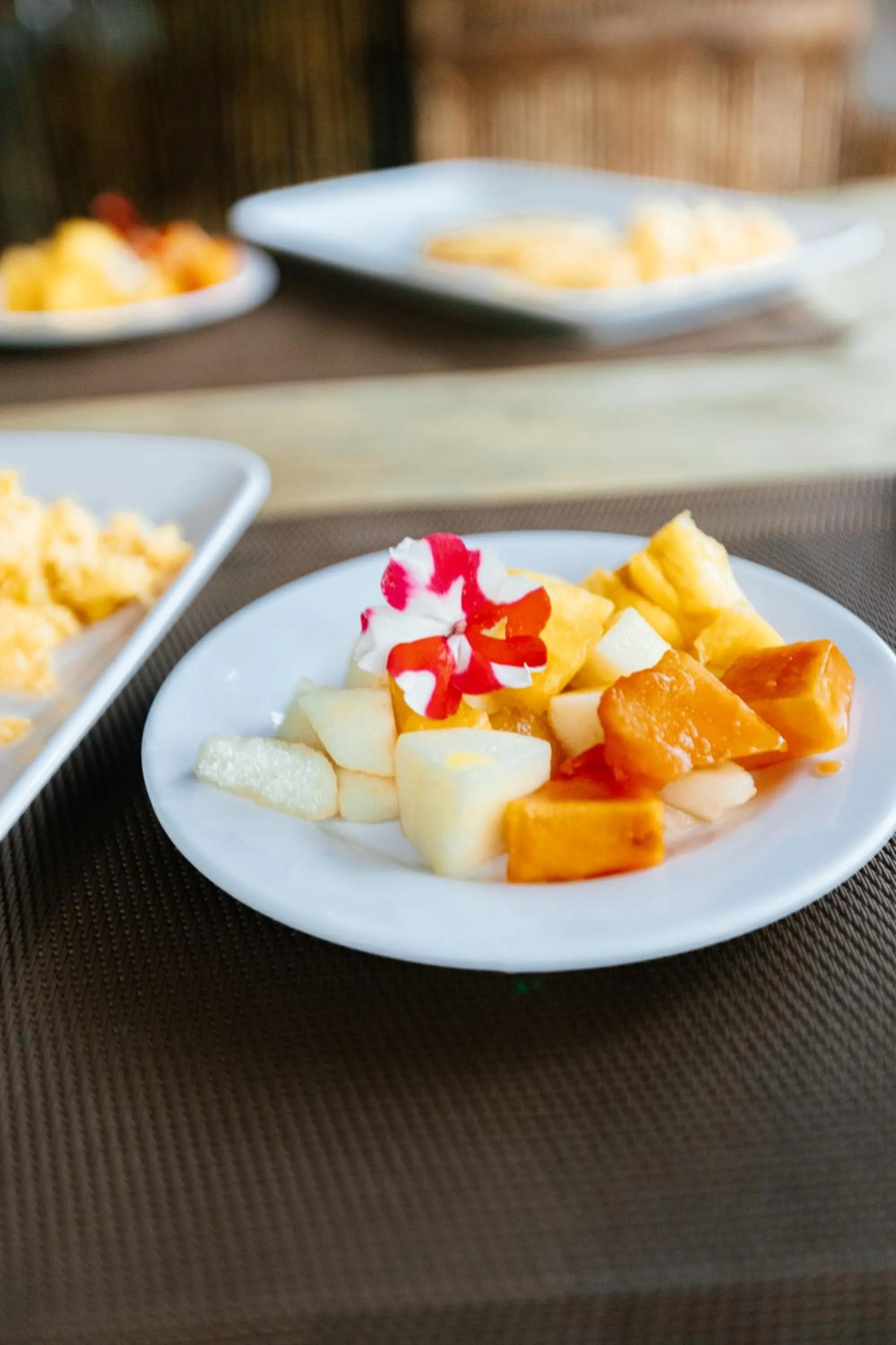 Breakfast in La Martina Ecolodge