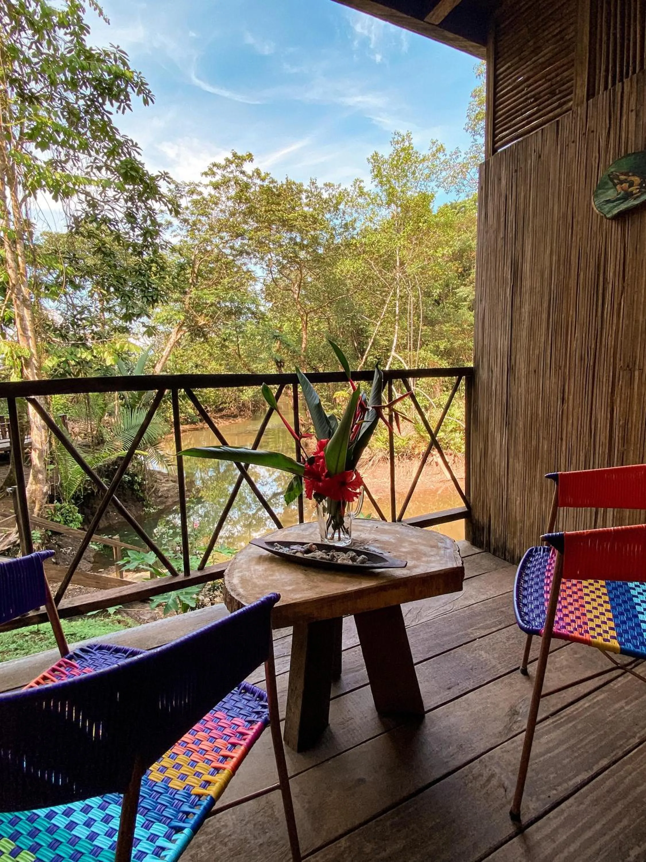 Balcony/Terrace in La Martina Ecolodge