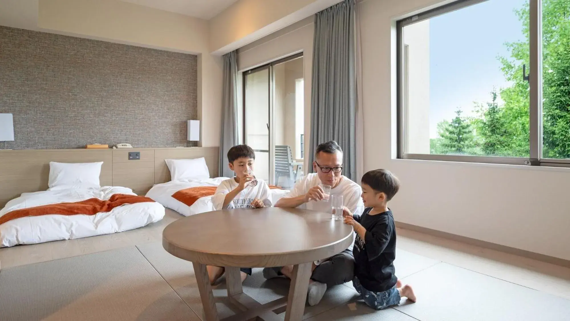 Bed in EN RESORT Grandeco Hotel Bed in EN RESORT Grandeco Hotel