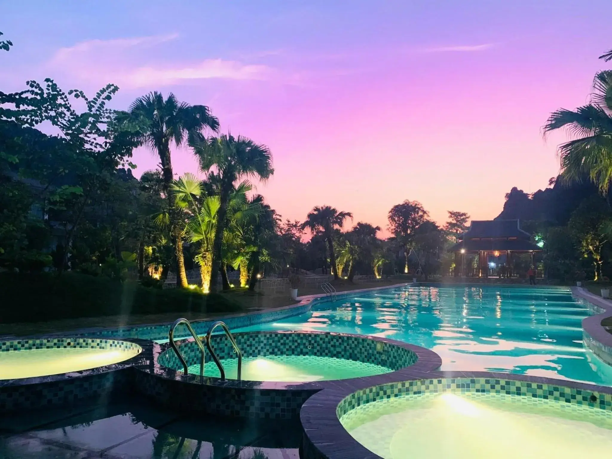 Swimming pool in Minawa Kenhga Resort & Spa Ninh Binh Swimming pool in Minawa Kenhga Resort & Spa Ninh Binh