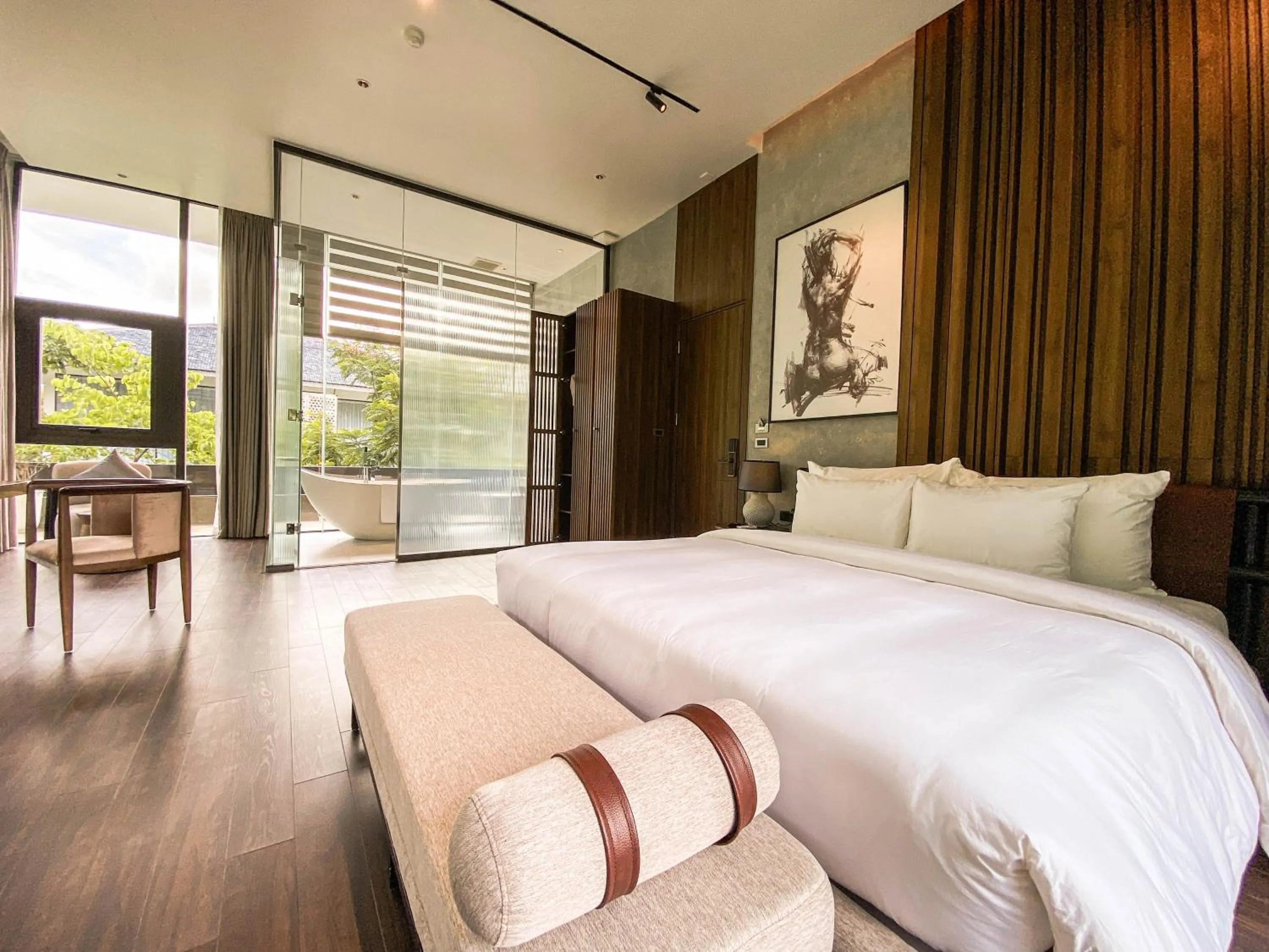 Bed in Minawa Kenhga Resort & Spa Ninh Binh