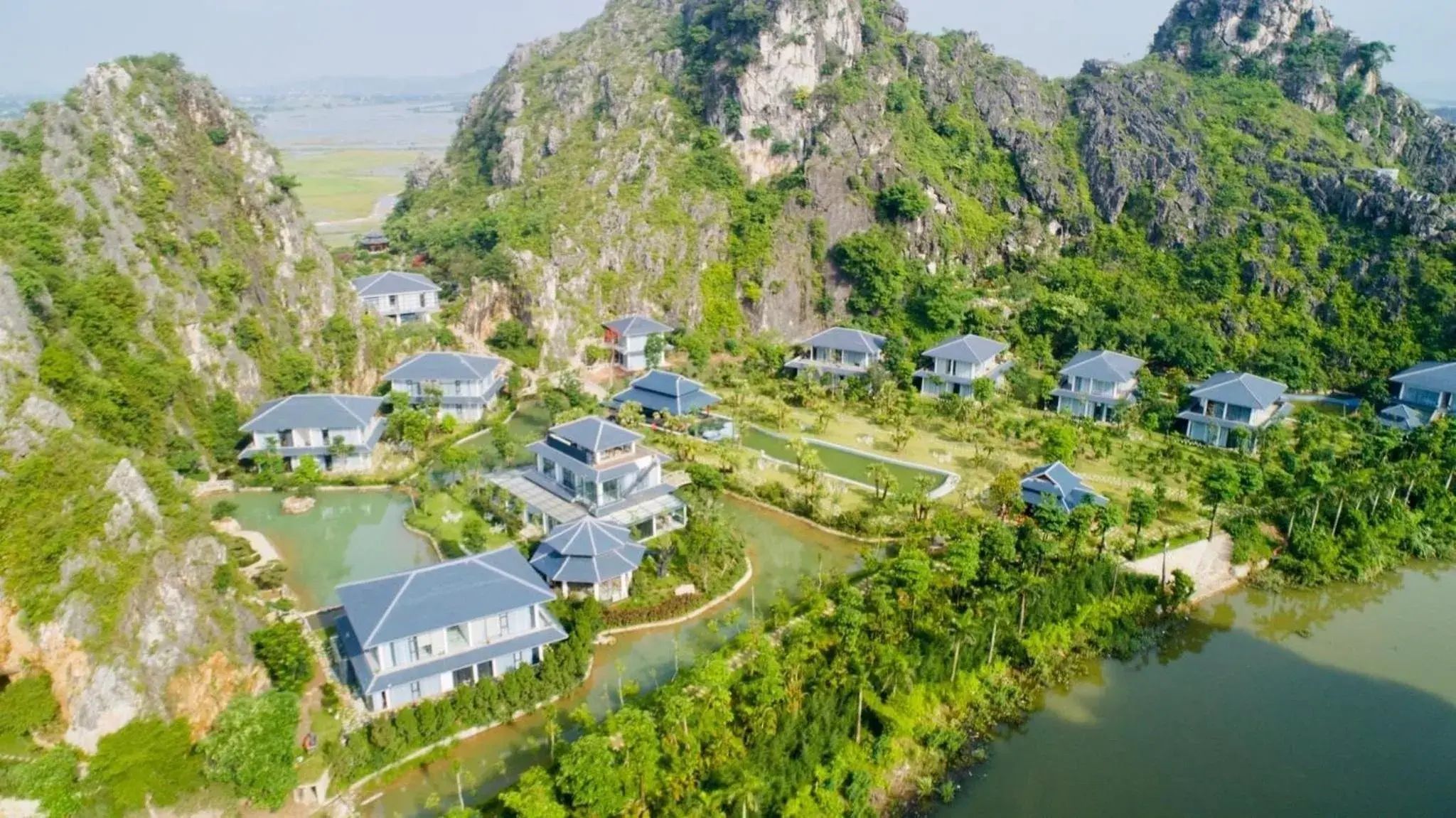 Property building in Minawa Kenhga Resort & Spa Ninh Binh Property building in Minawa Kenhga Resort & Spa Ninh Binh