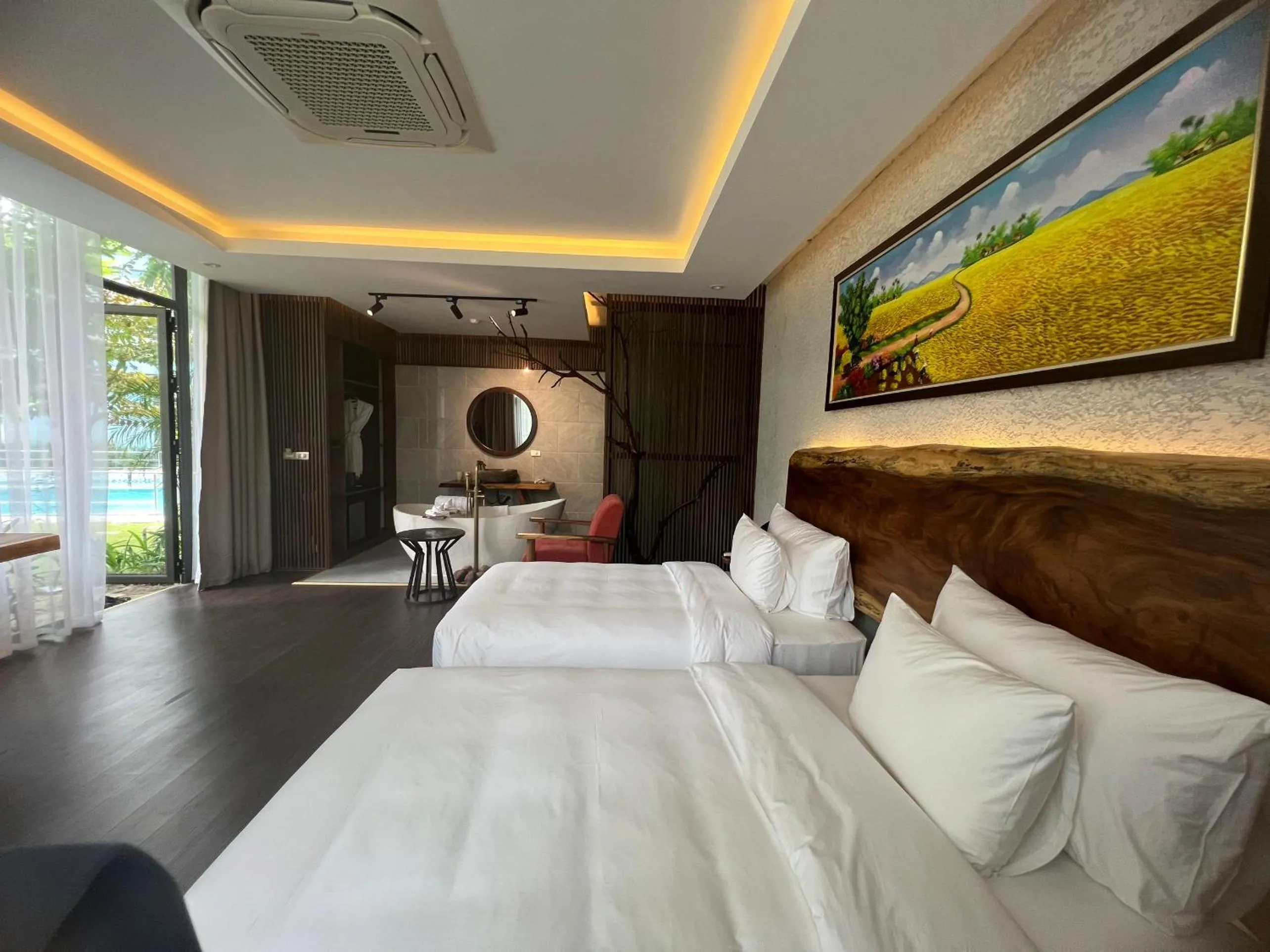 Bedroom, Bed in Minawa Kenhga Resort & Spa Ninh Binh