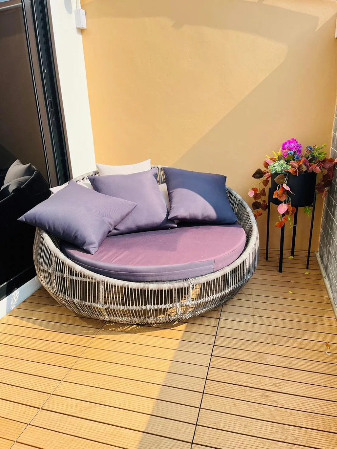 Balcony/Terrace in Fresh Resort Pattaya