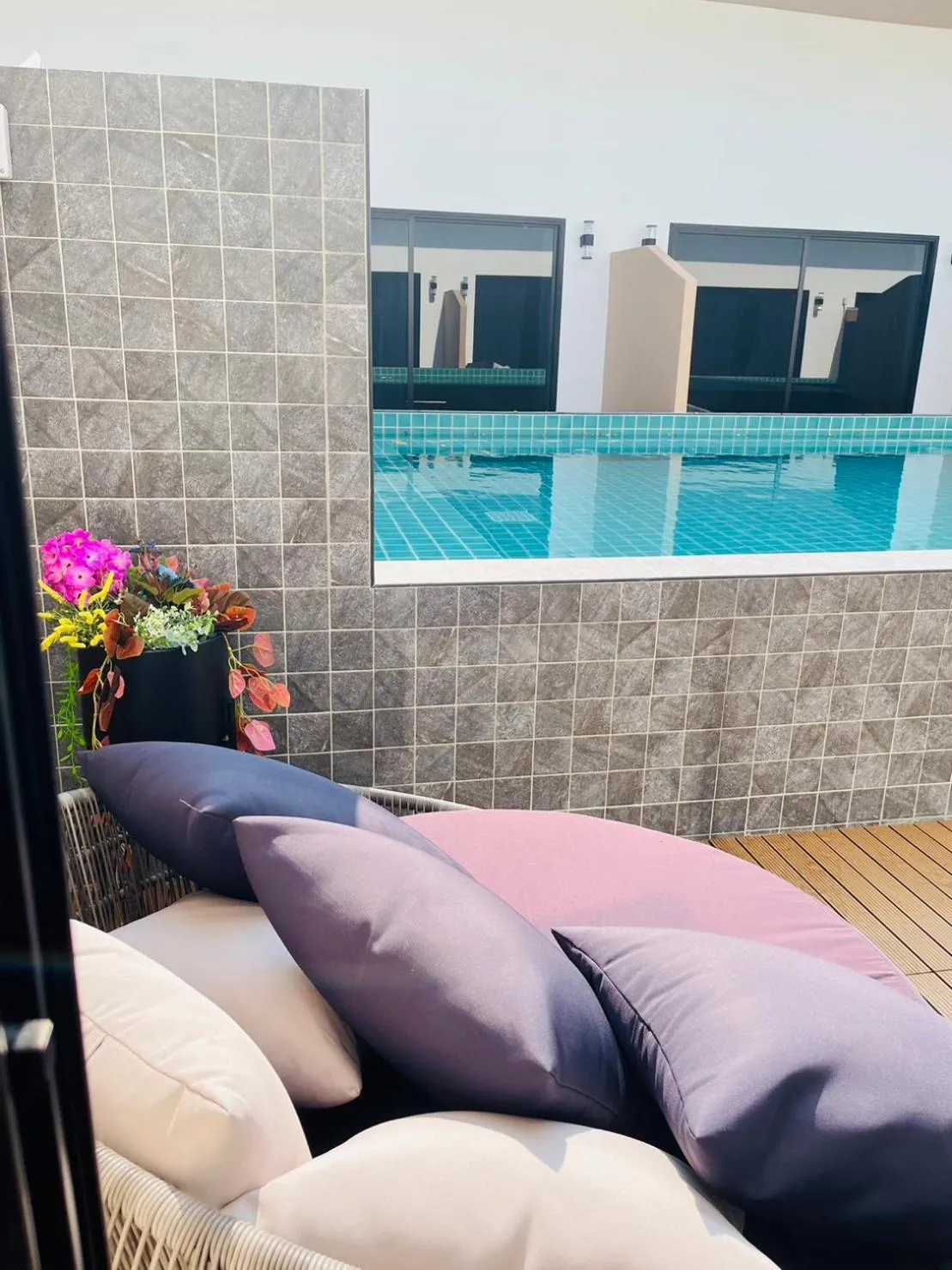 Balcony/Terrace in Fresh Resort Pattaya
