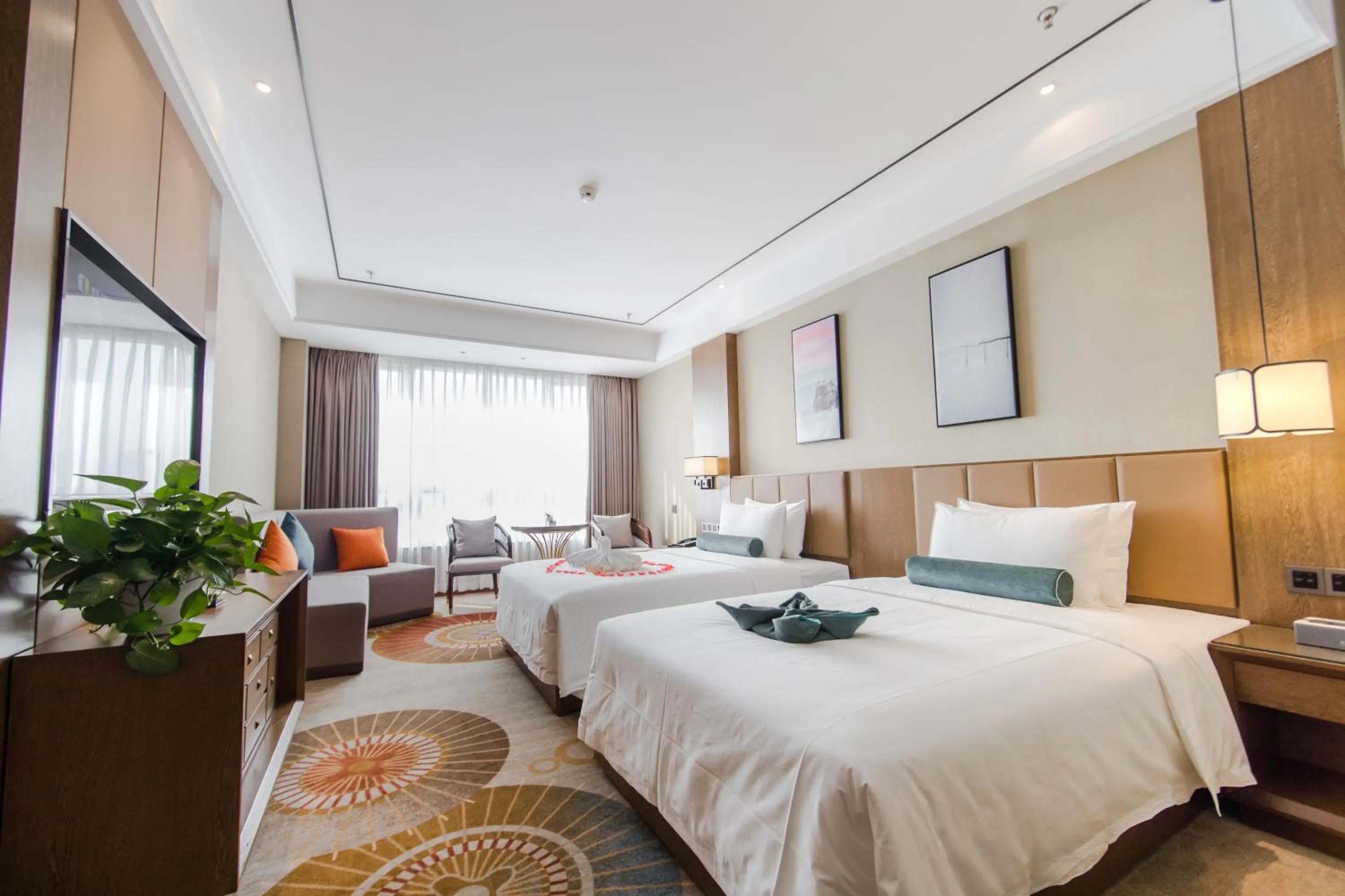 Bedroom in Hilmanhomeful Hotel - Caijia Subway Station