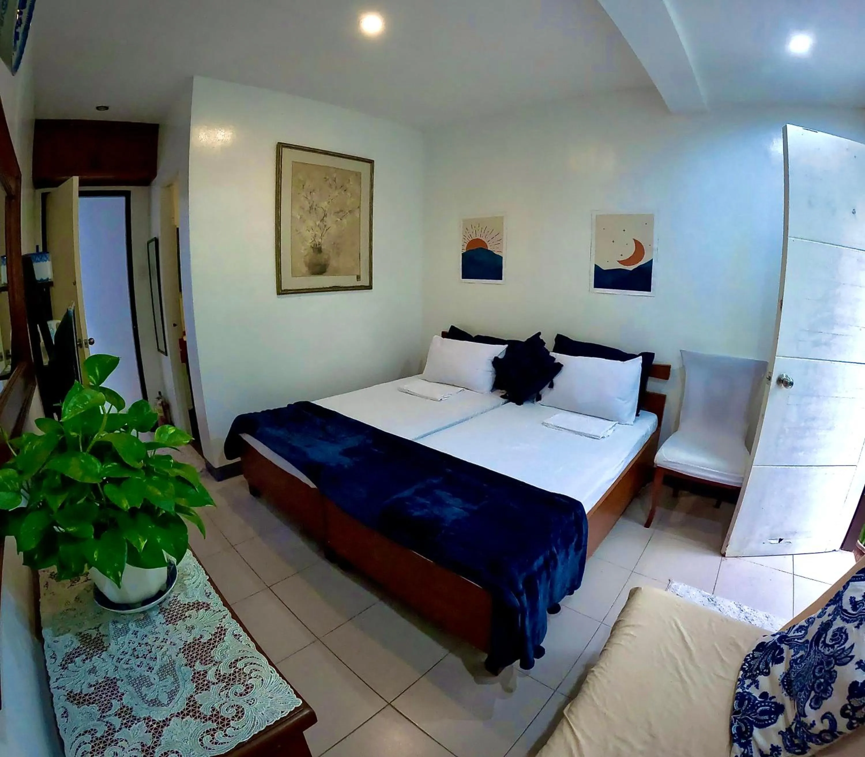 Bed in Auntie Gigi's Place