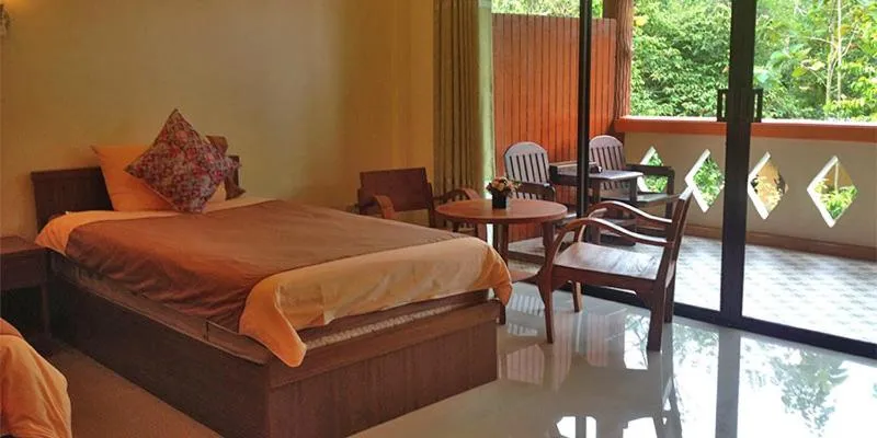 Bedroom, Bed in Baan Suan Villas Resort