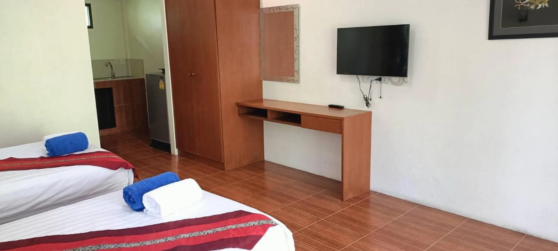 Bedroom, Bed in Baan Suan Villas Resort