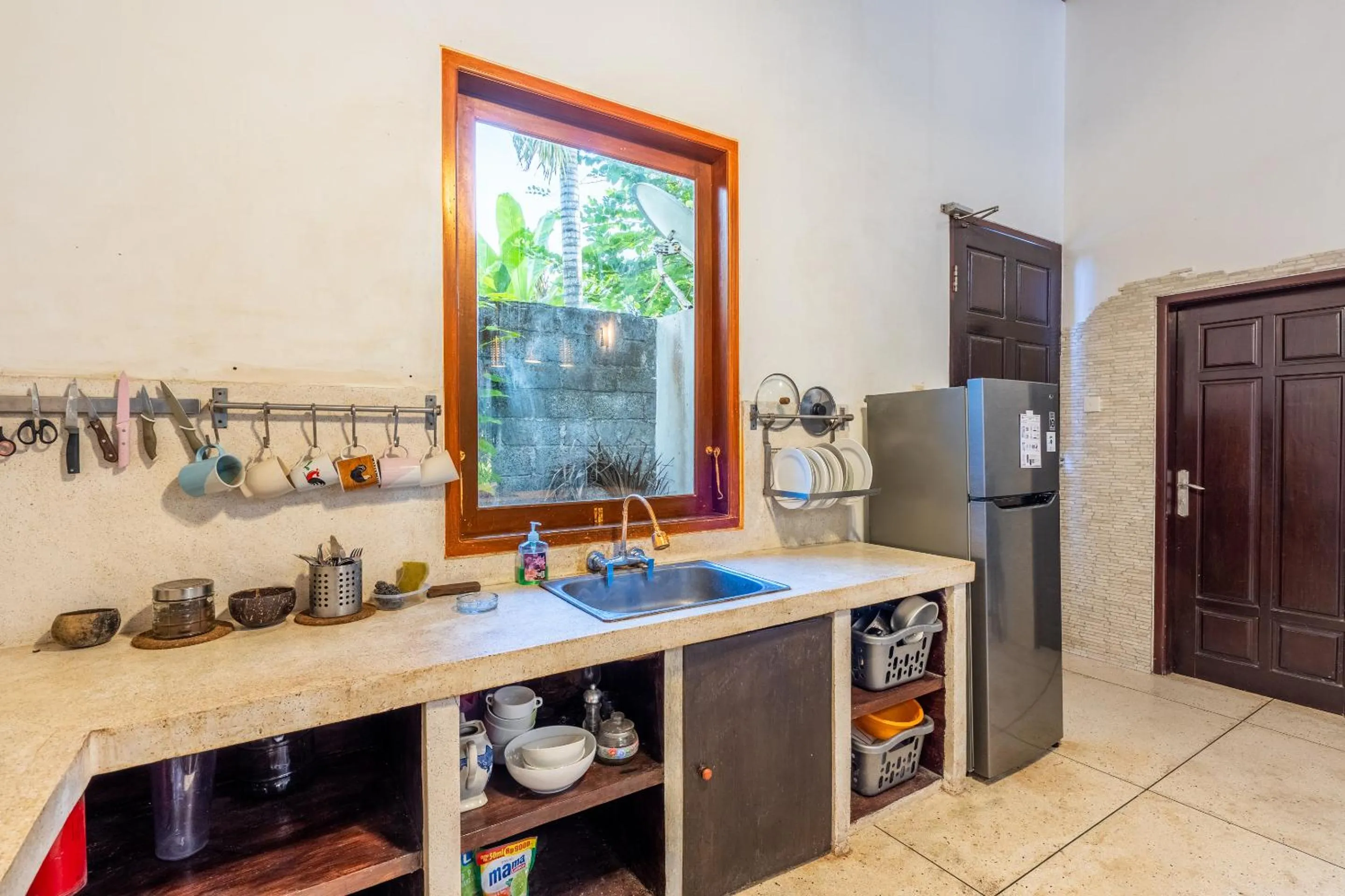 Kitchen or kitchenette in Surya Villa Manggis