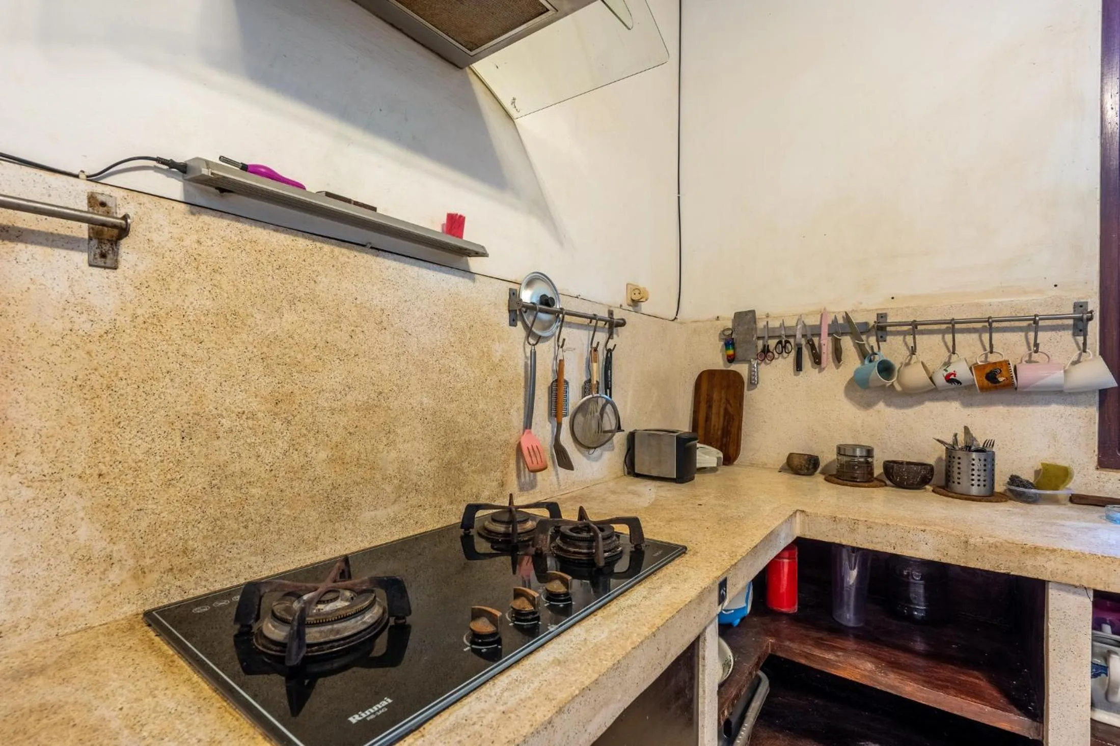 Kitchen or kitchenette in Surya Villa Manggis