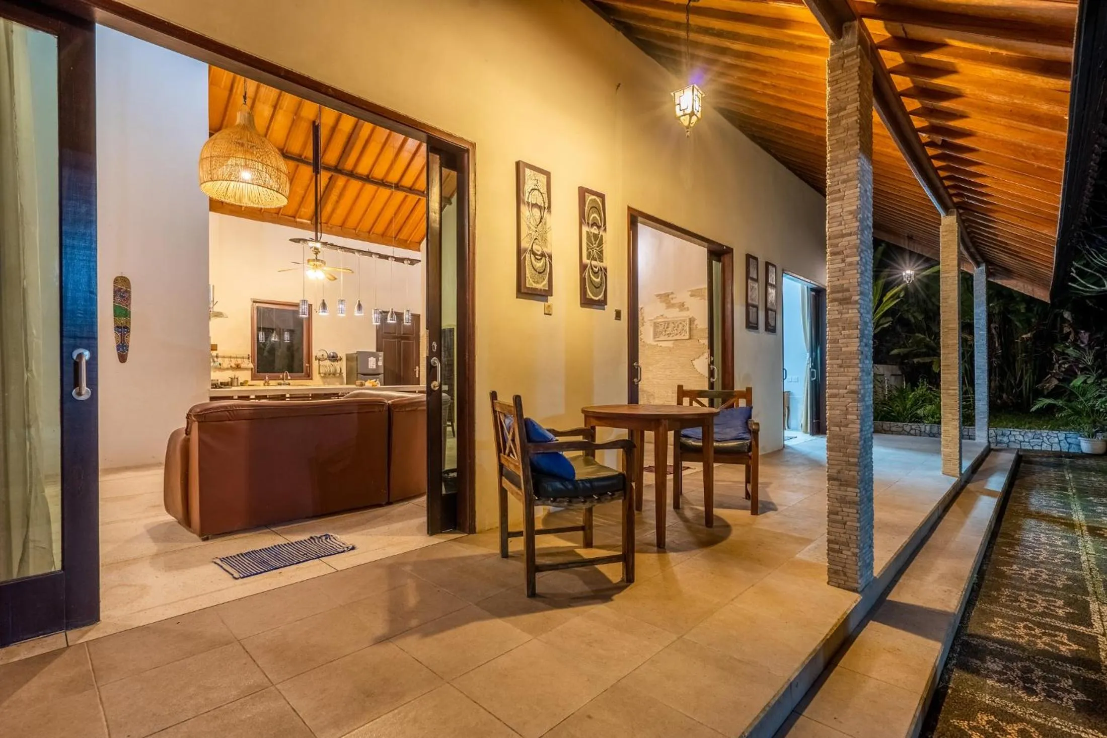 Garden in Surya Villa Manggis