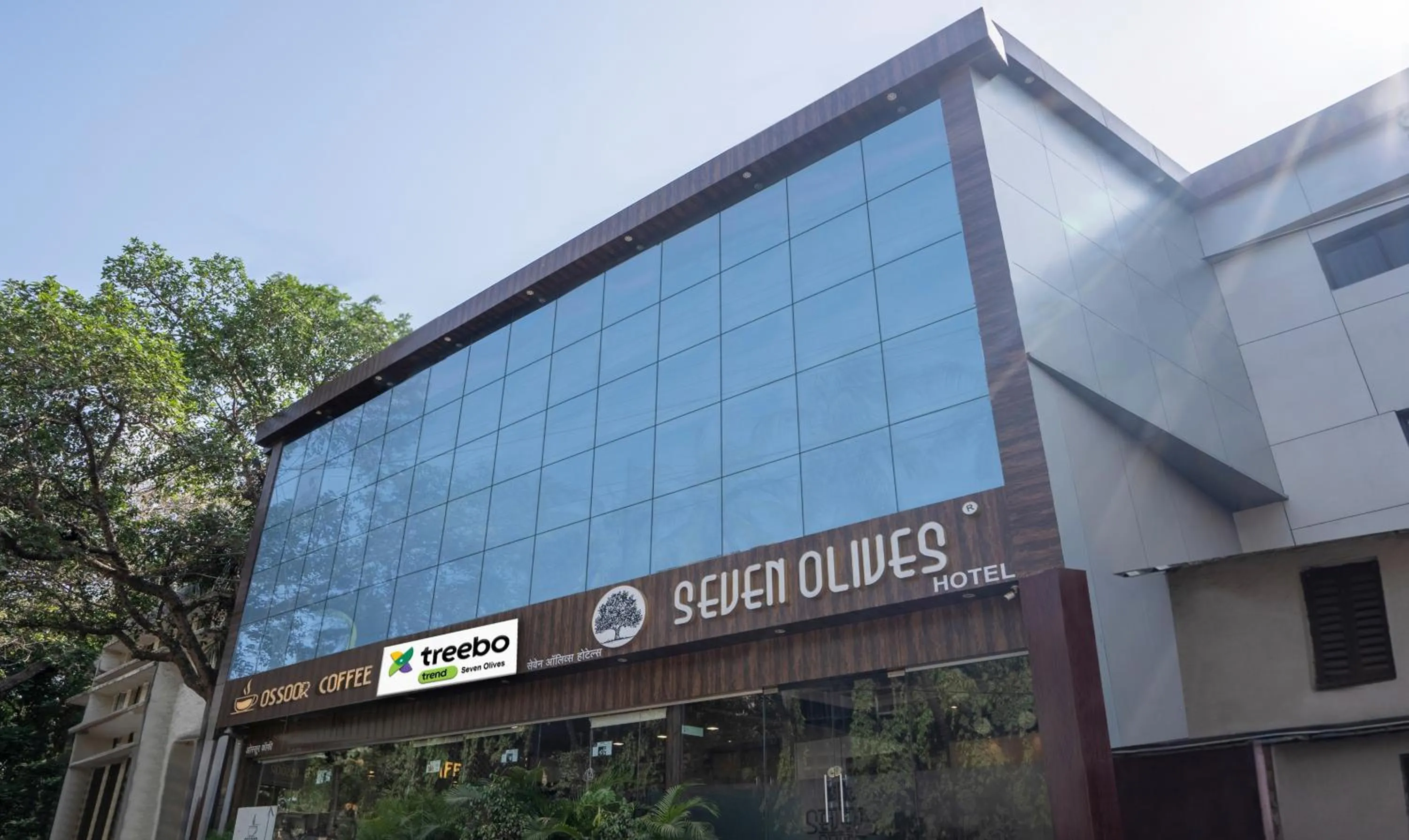 Property building in Treebo Seven Olives