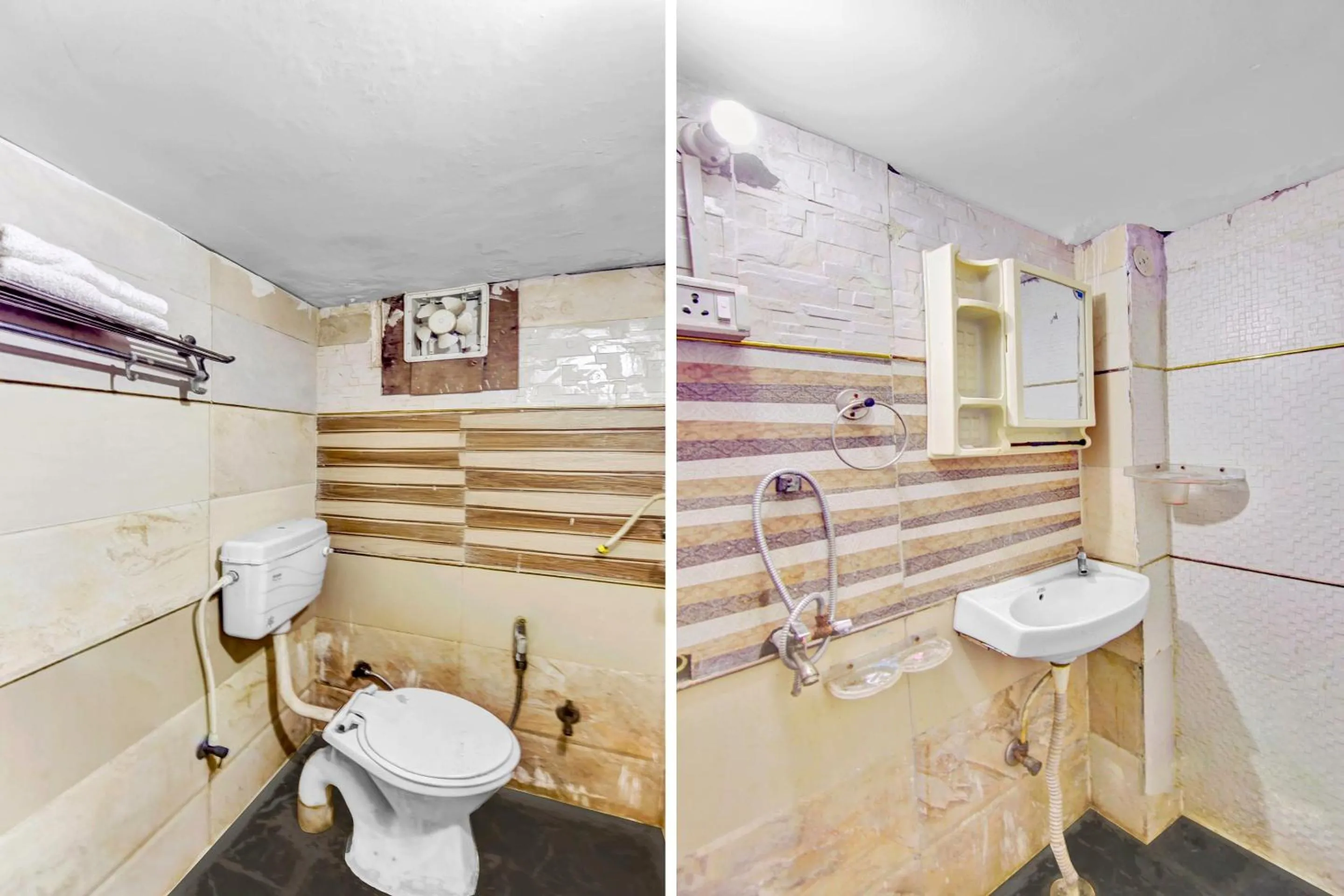 Bathroom in Hotel O Country Residency