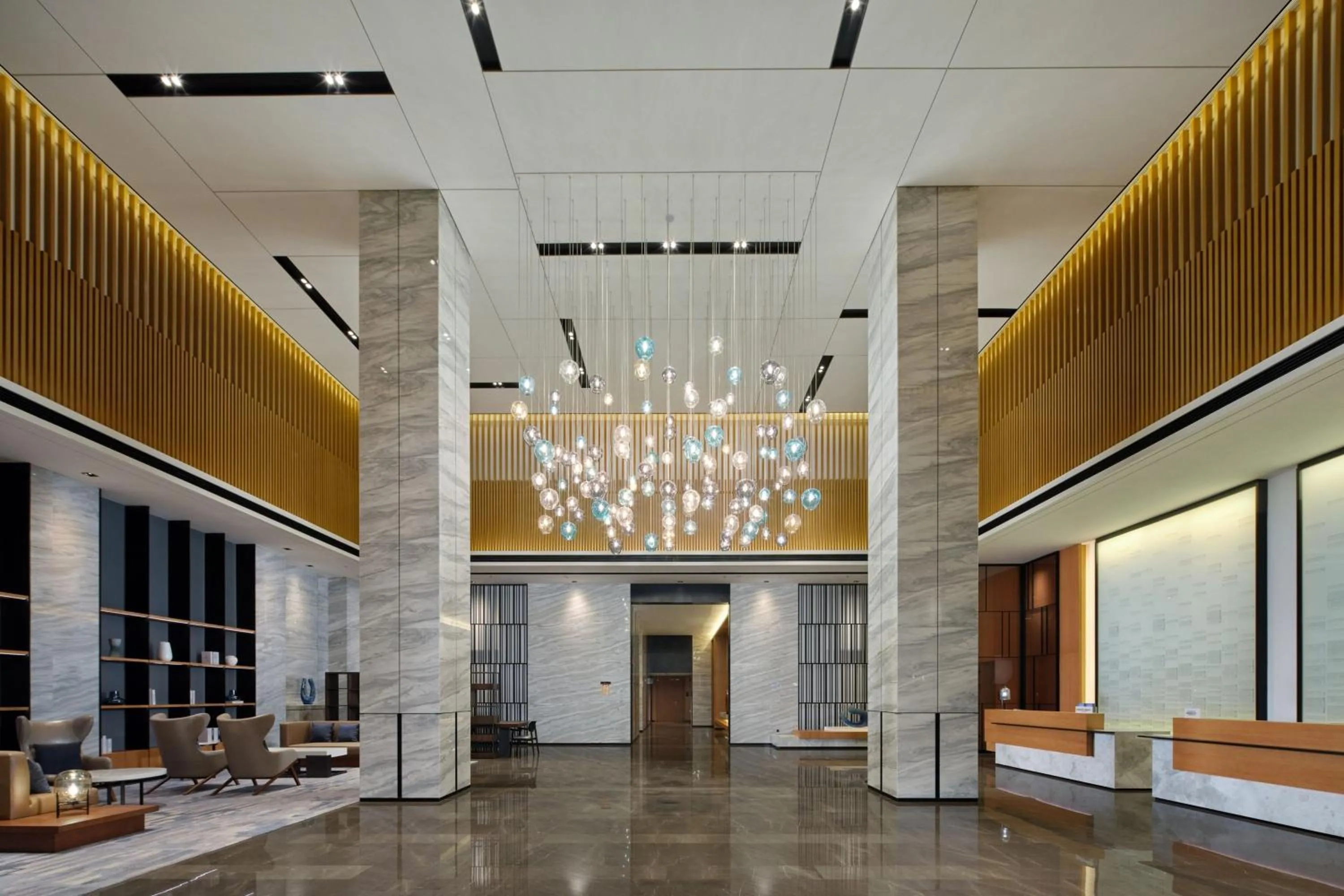 Lobby or reception in Fairfield by Marriott Yuyao