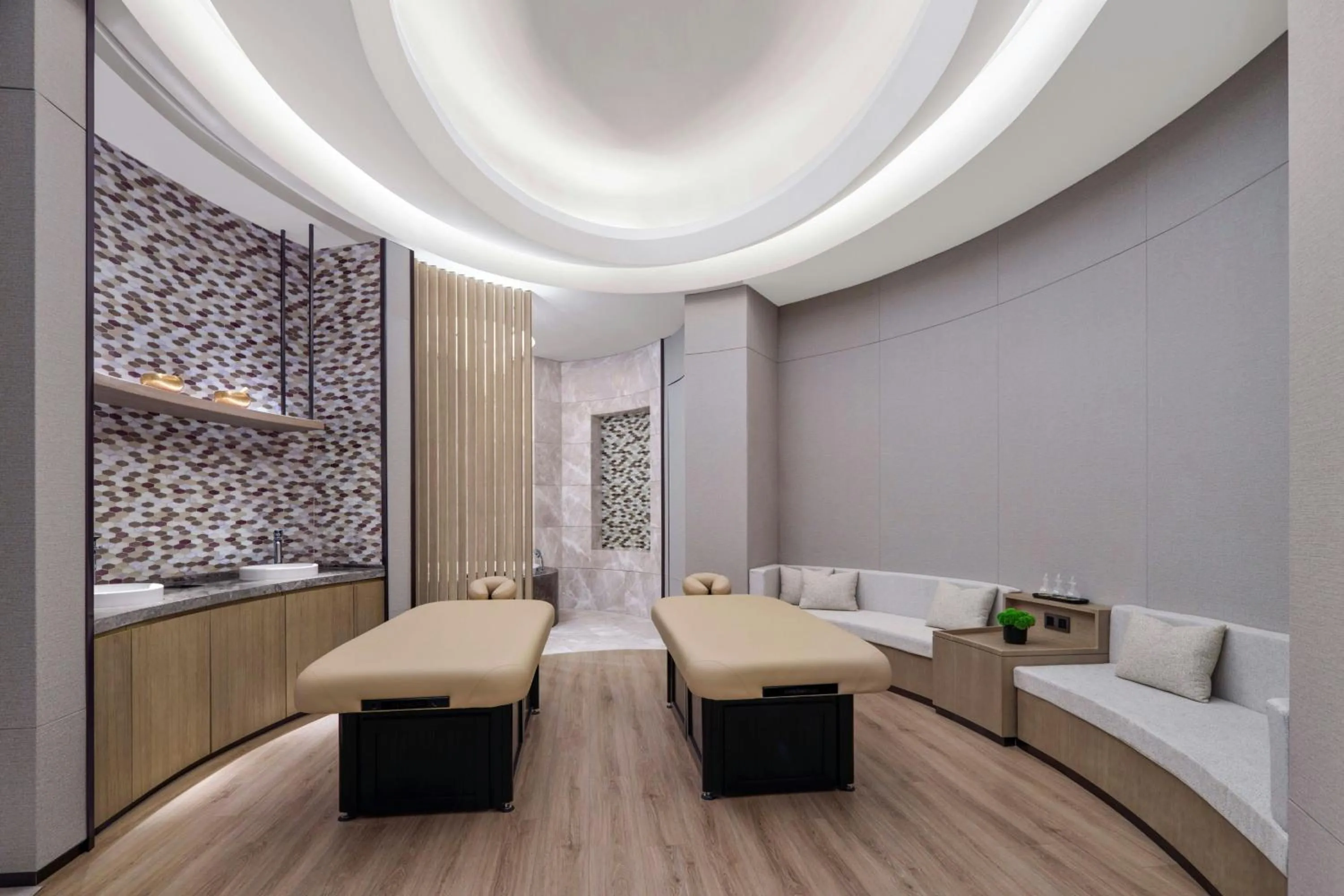 Spa and wellness centre/facilities, Bed in JW Marriott Hotel Xi'an