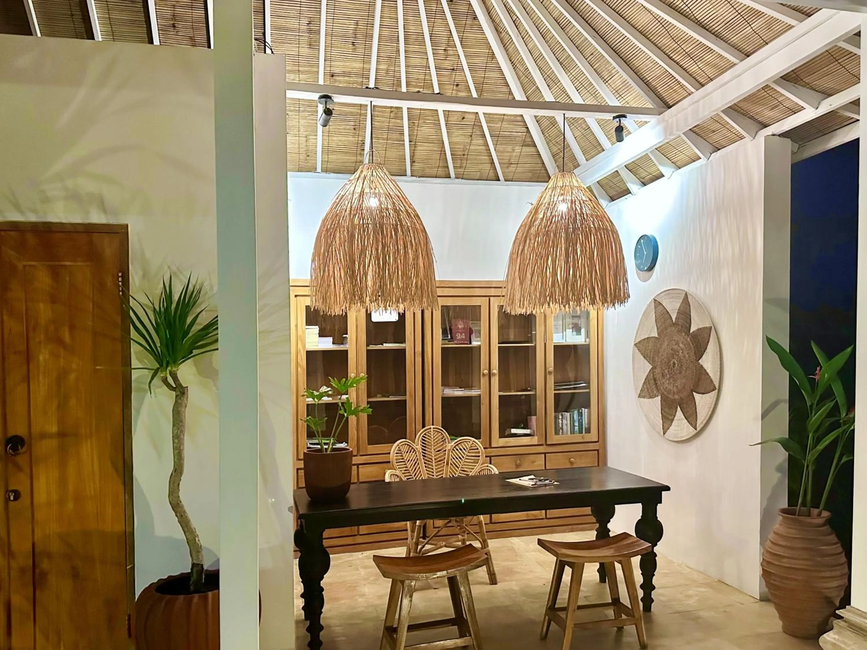 Lobby or reception in The White Villas Ubud