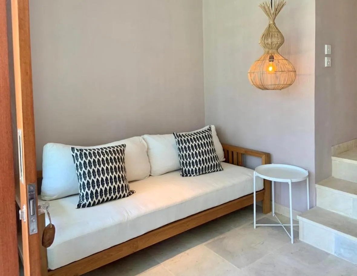 Bed in The White Villas Ubud