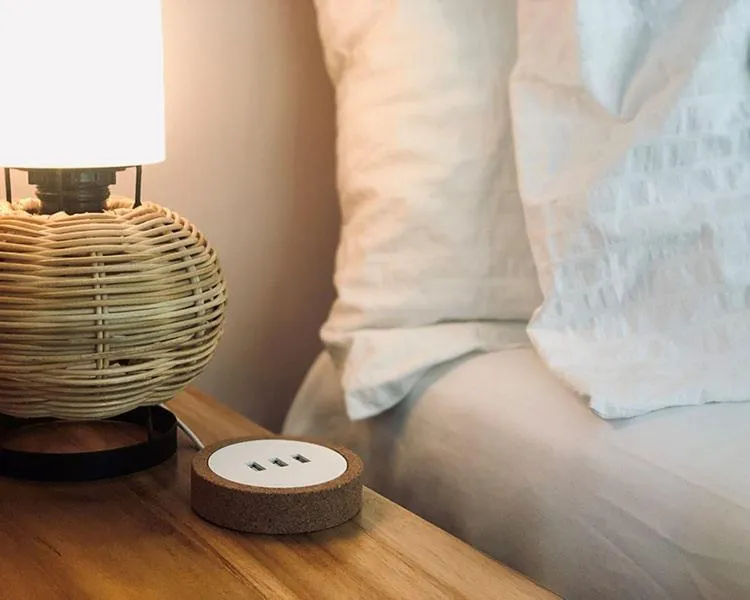 Bed in The White Villas Ubud