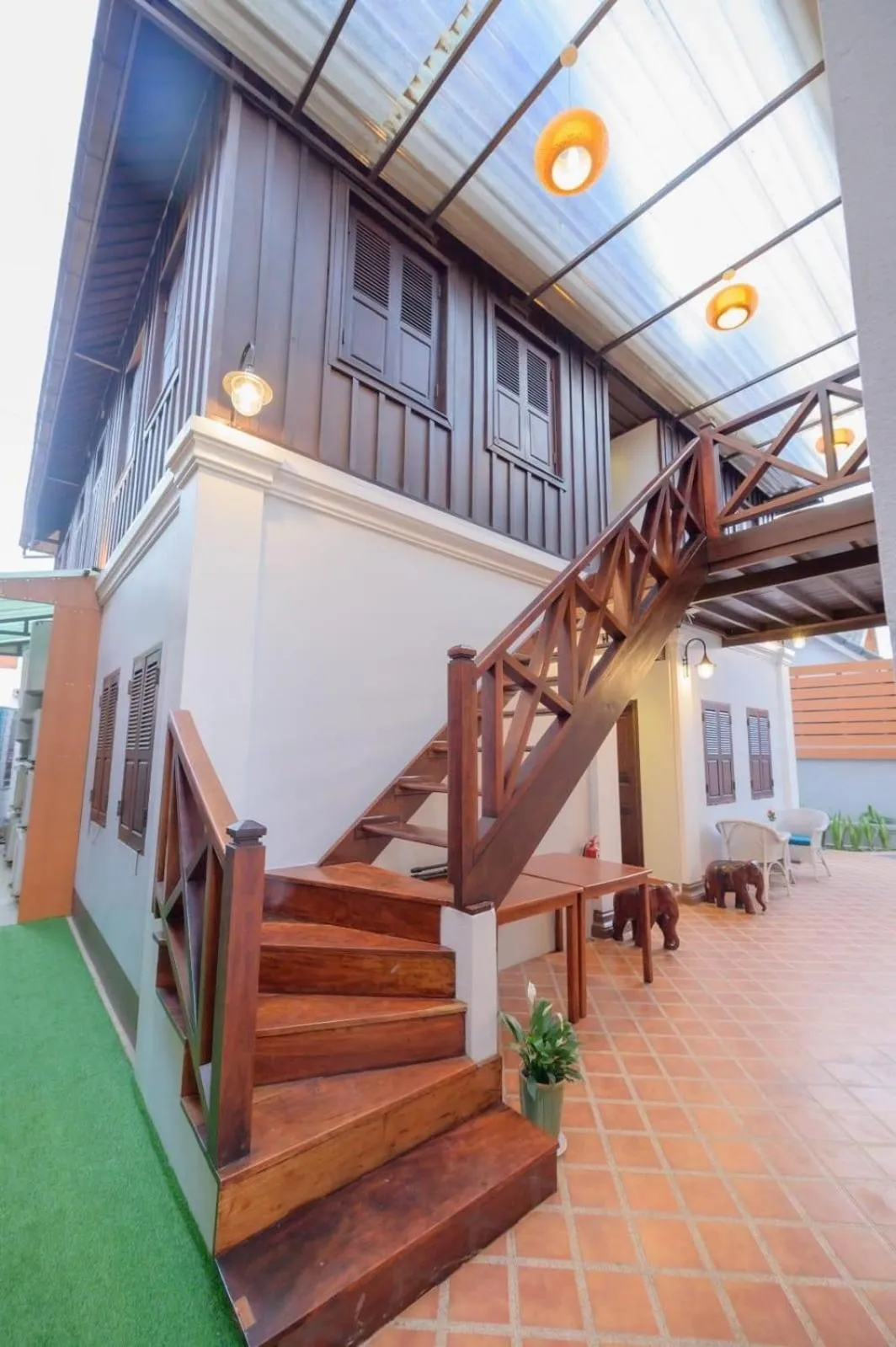 Day in Villa Deux Rivieres双河别墅酒店