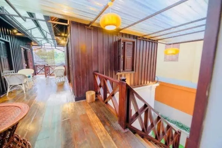 Balcony/Terrace in Villa Deux Rivieres双河别墅酒店