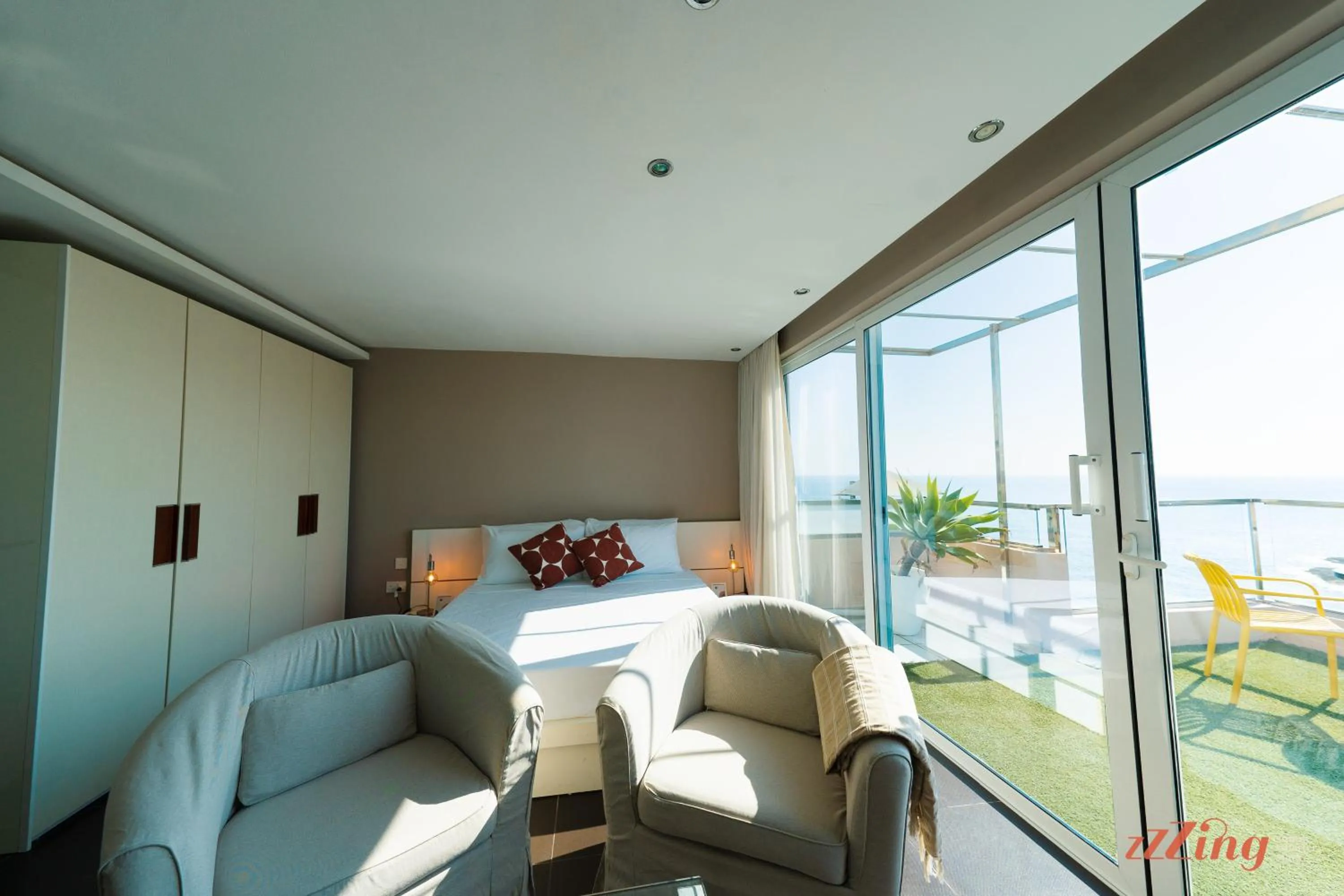 View (from property/room) in Seafront Studio with Stunning Terrace - Sliema, Malta