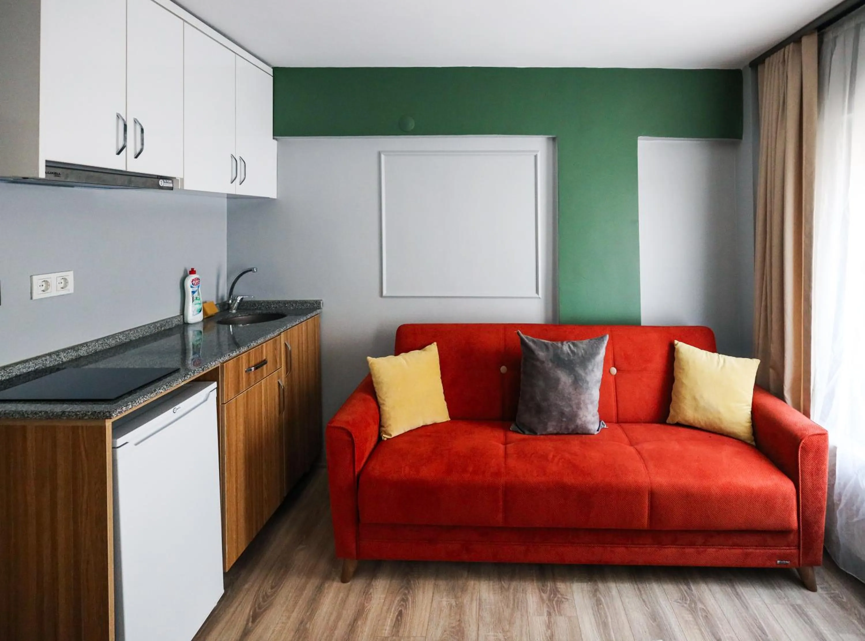 Seating area in Holy Galata Hotel