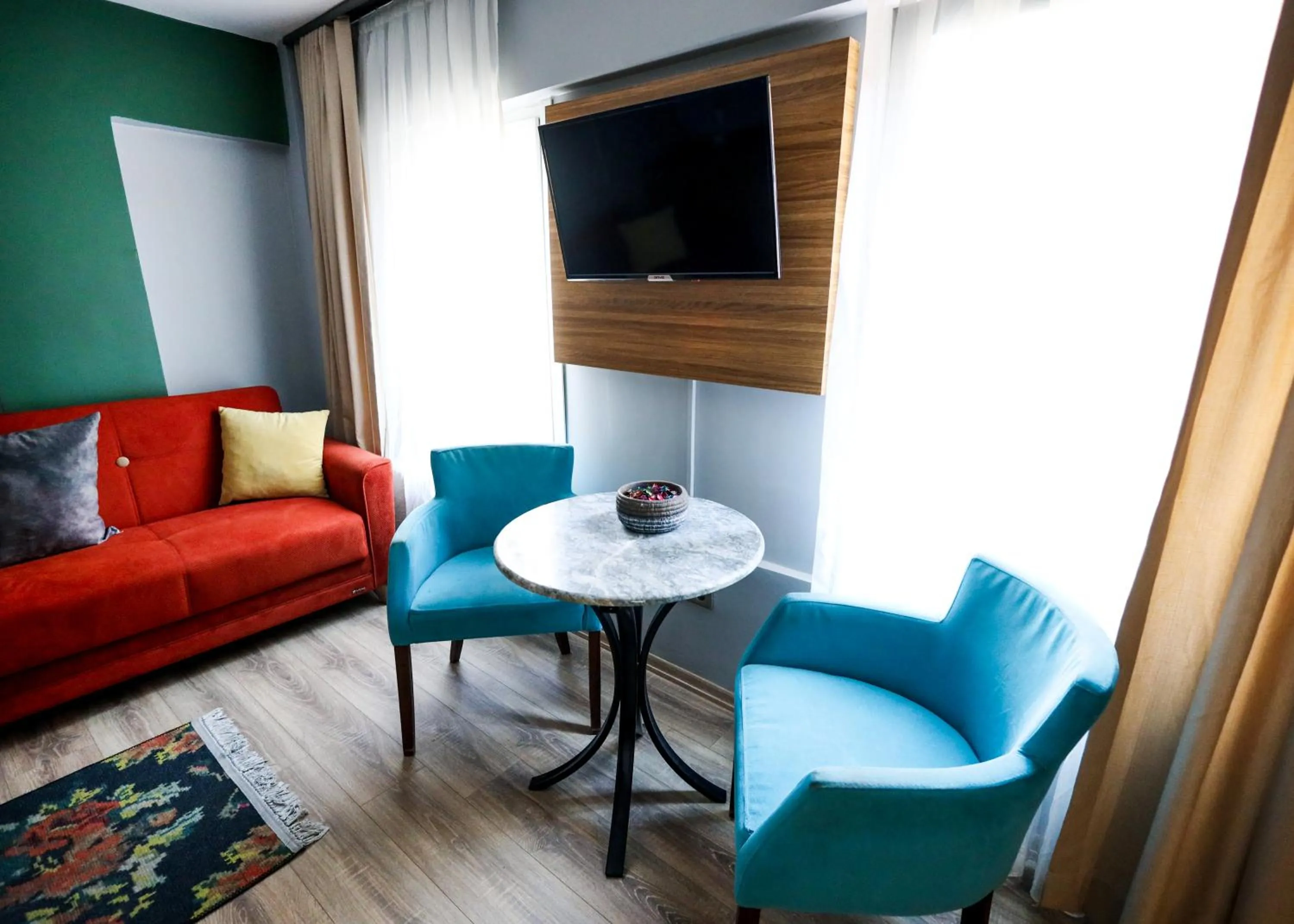 Dining area in Holy Galata Hotel