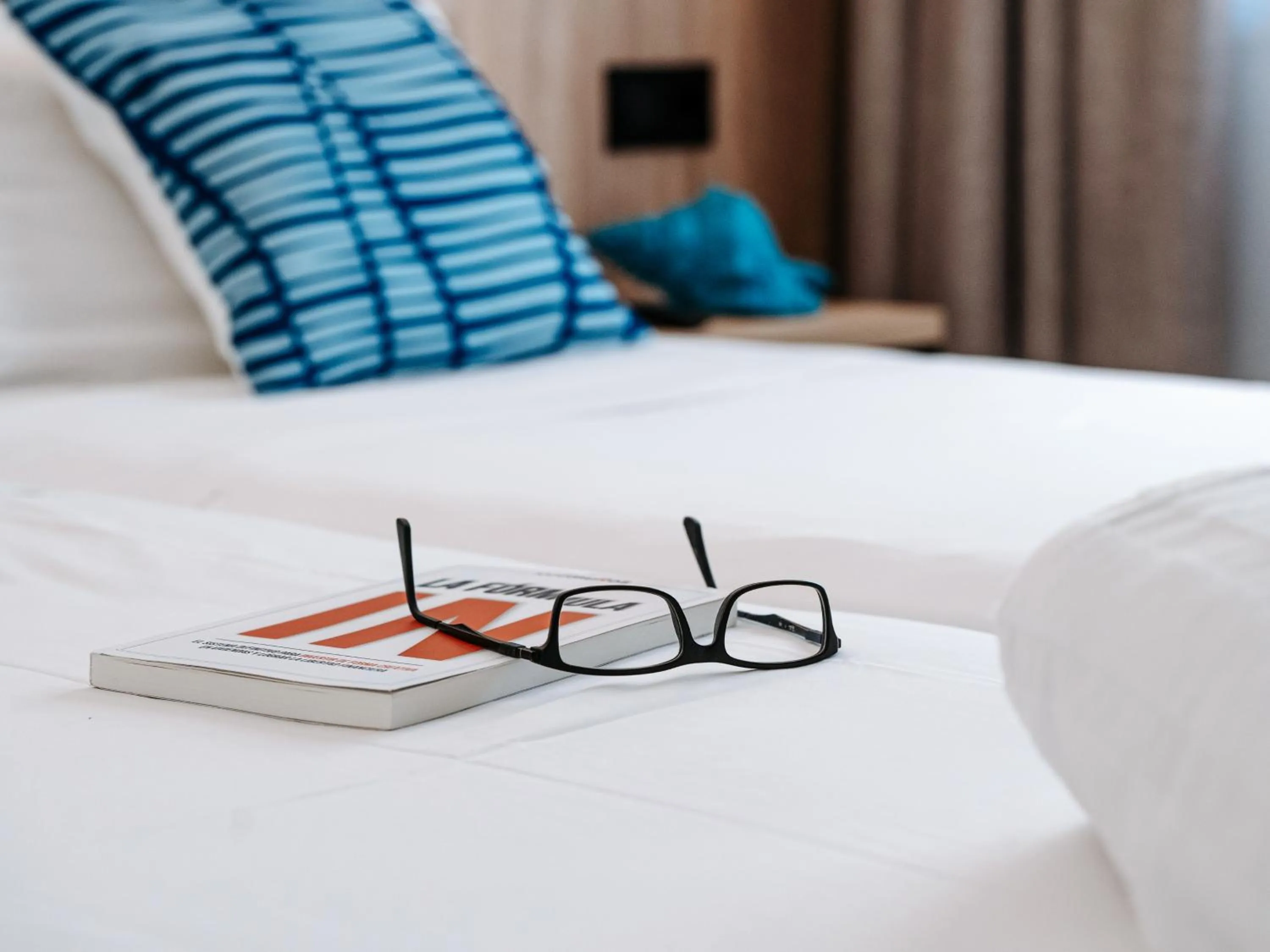 Bed in Sweet Lloret Suites