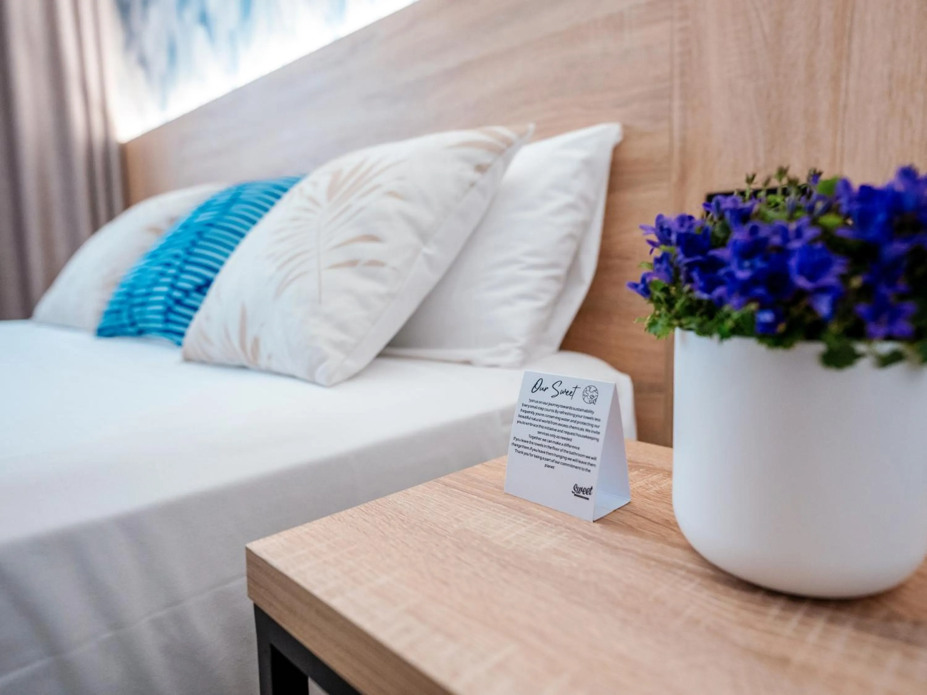 Bed in Sweet Lloret Suites