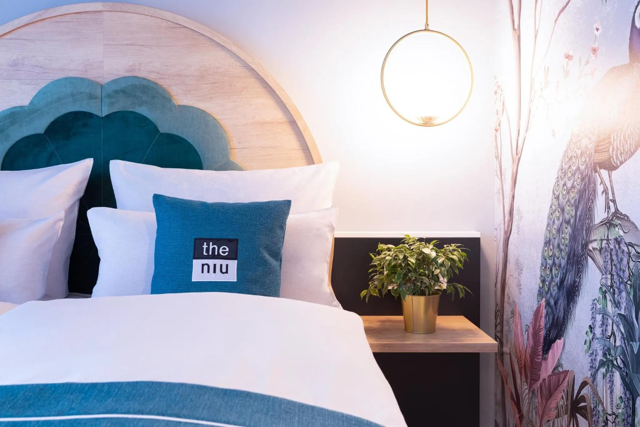 Photo of the whole room, Bed in Holiday Inn - the niu, Flower Konstanz by IHG