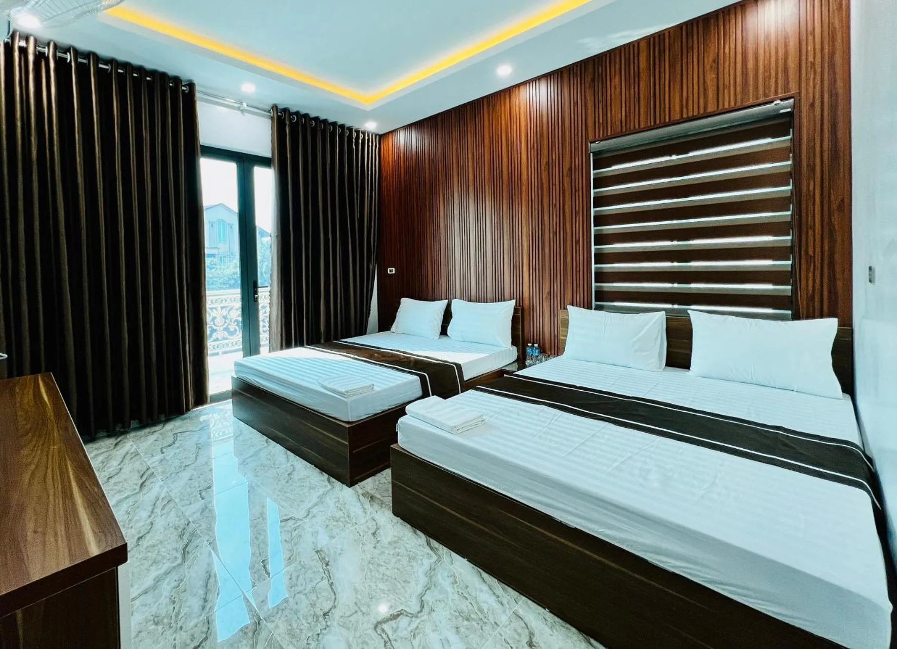 Bed in THÀNH HỒNG HOTEL