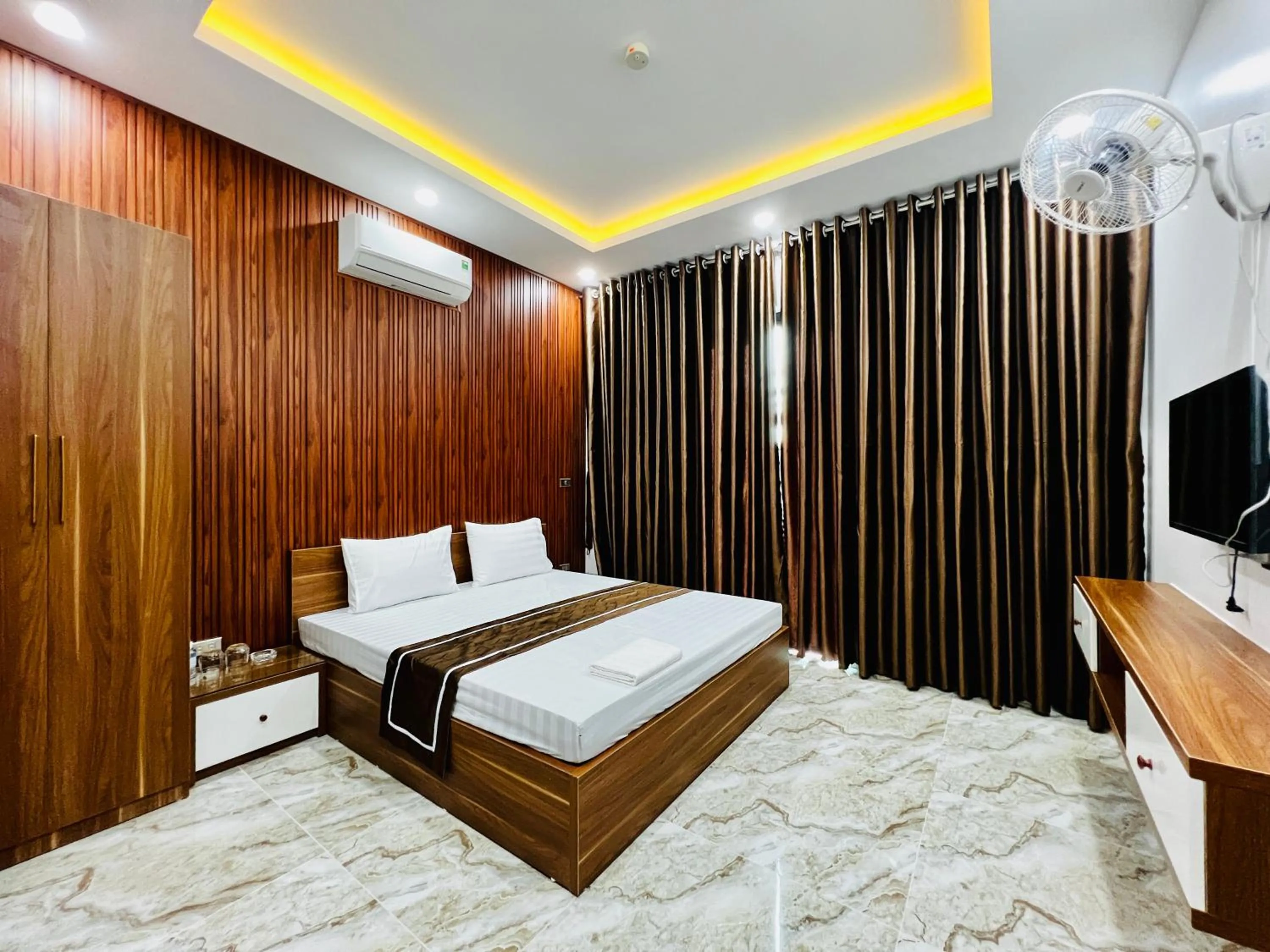 Bed in THÀNH HỒNG HOTEL