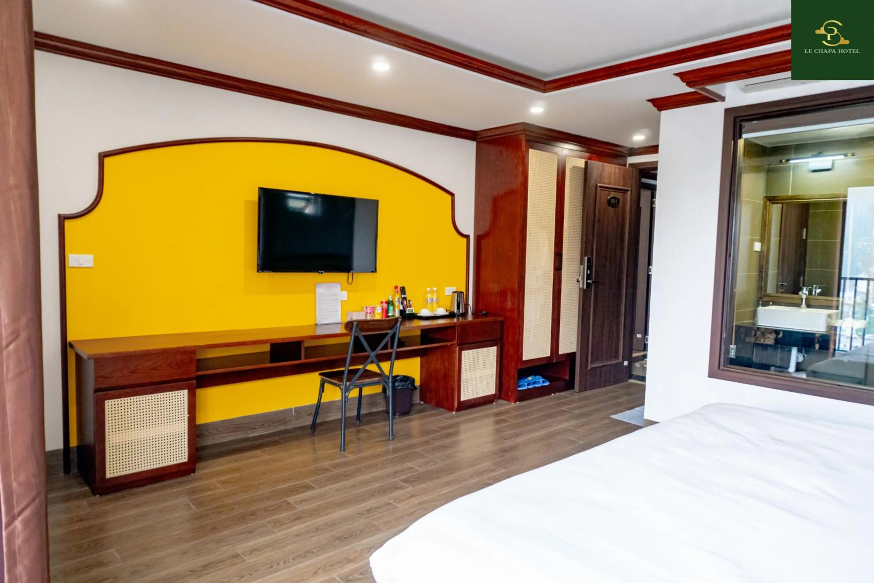 Bed in Le Chapa Hotel & Spa