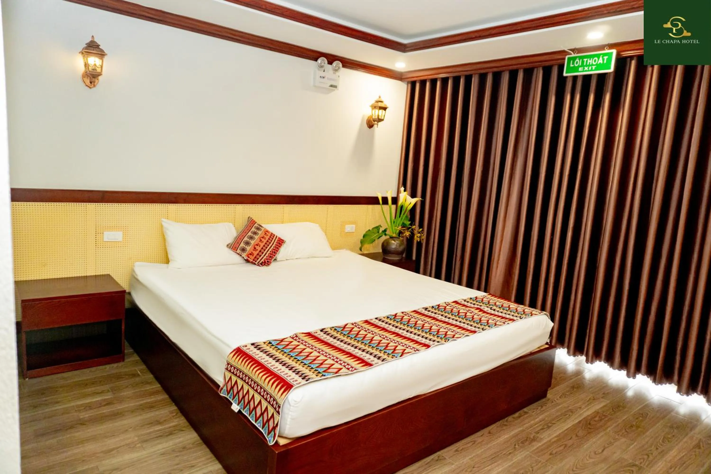 Bedroom, Bed in Le Chapa Hotel & Spa