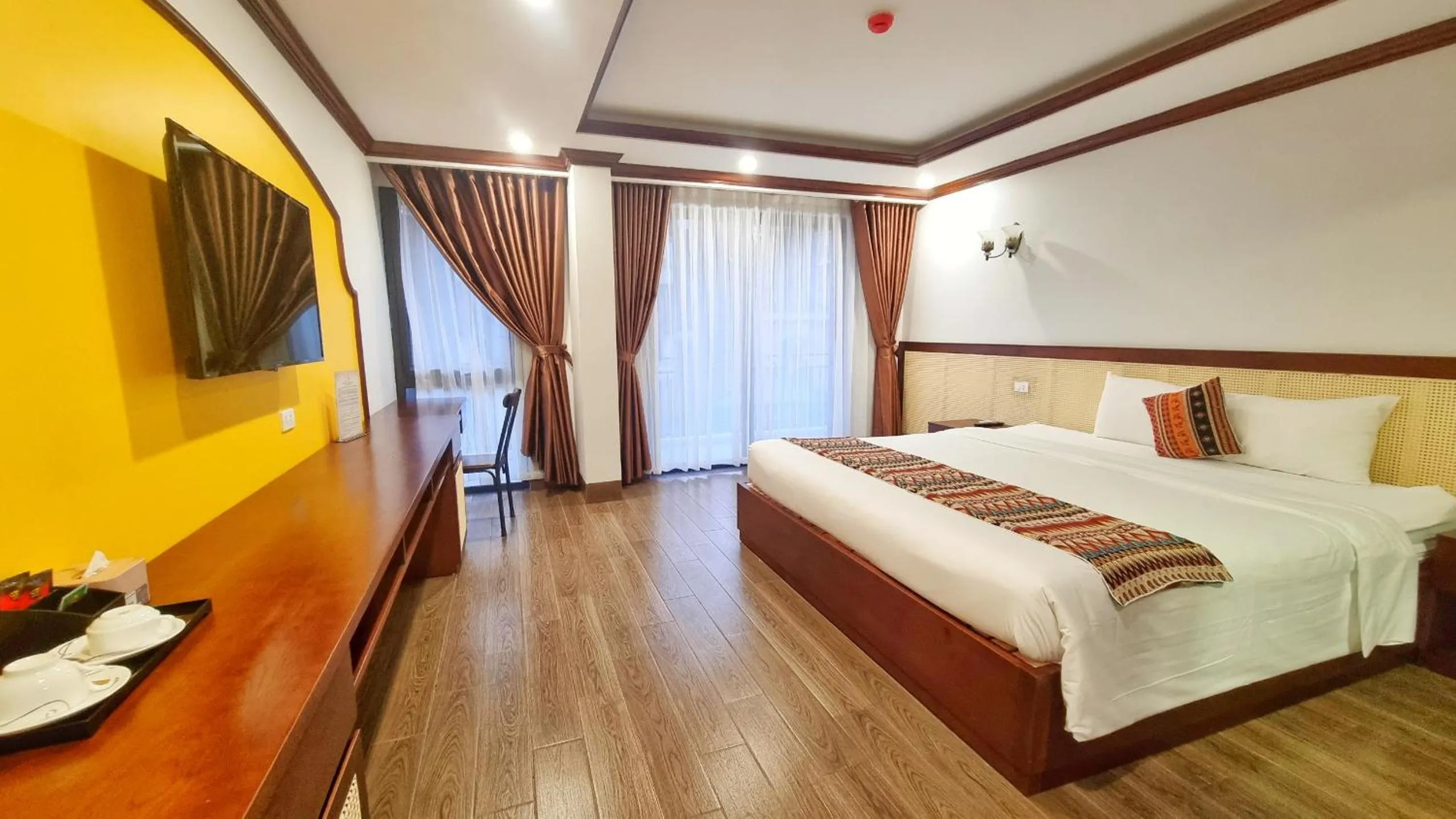 Bed in Le Chapa Hotel & Spa