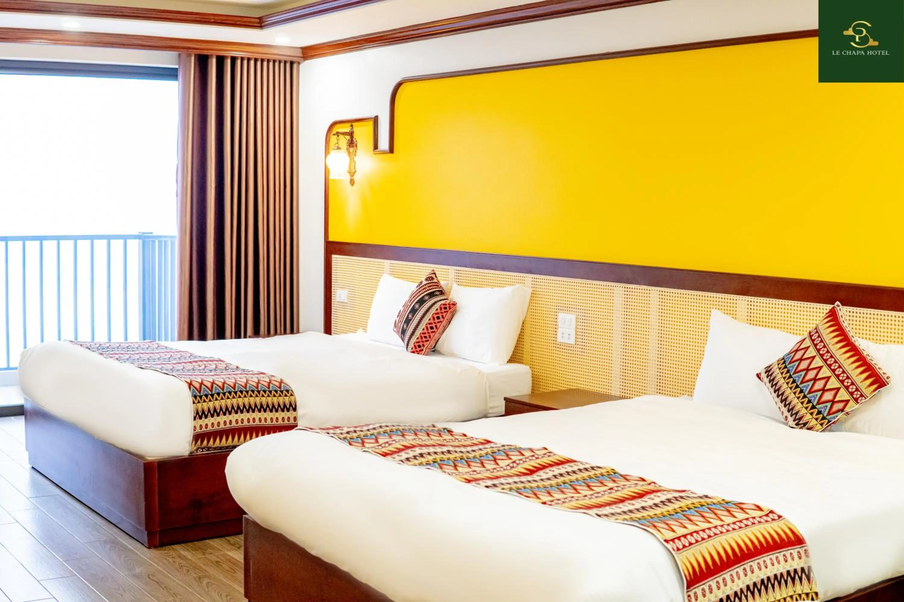 Bed in Le Chapa Hotel & Spa