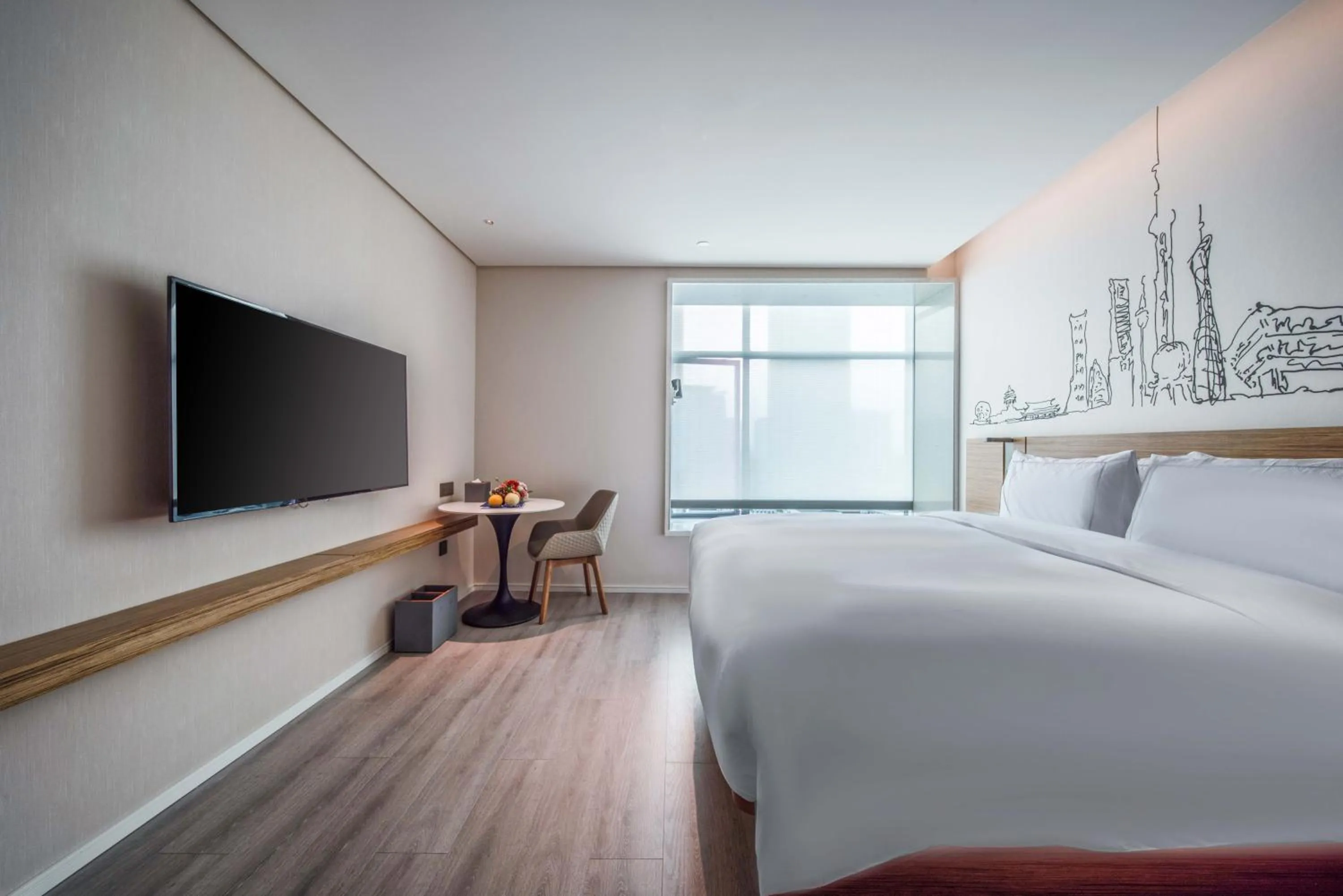 Bedroom, Bed in Urcove by HYATT Shanghai Wujiaochang