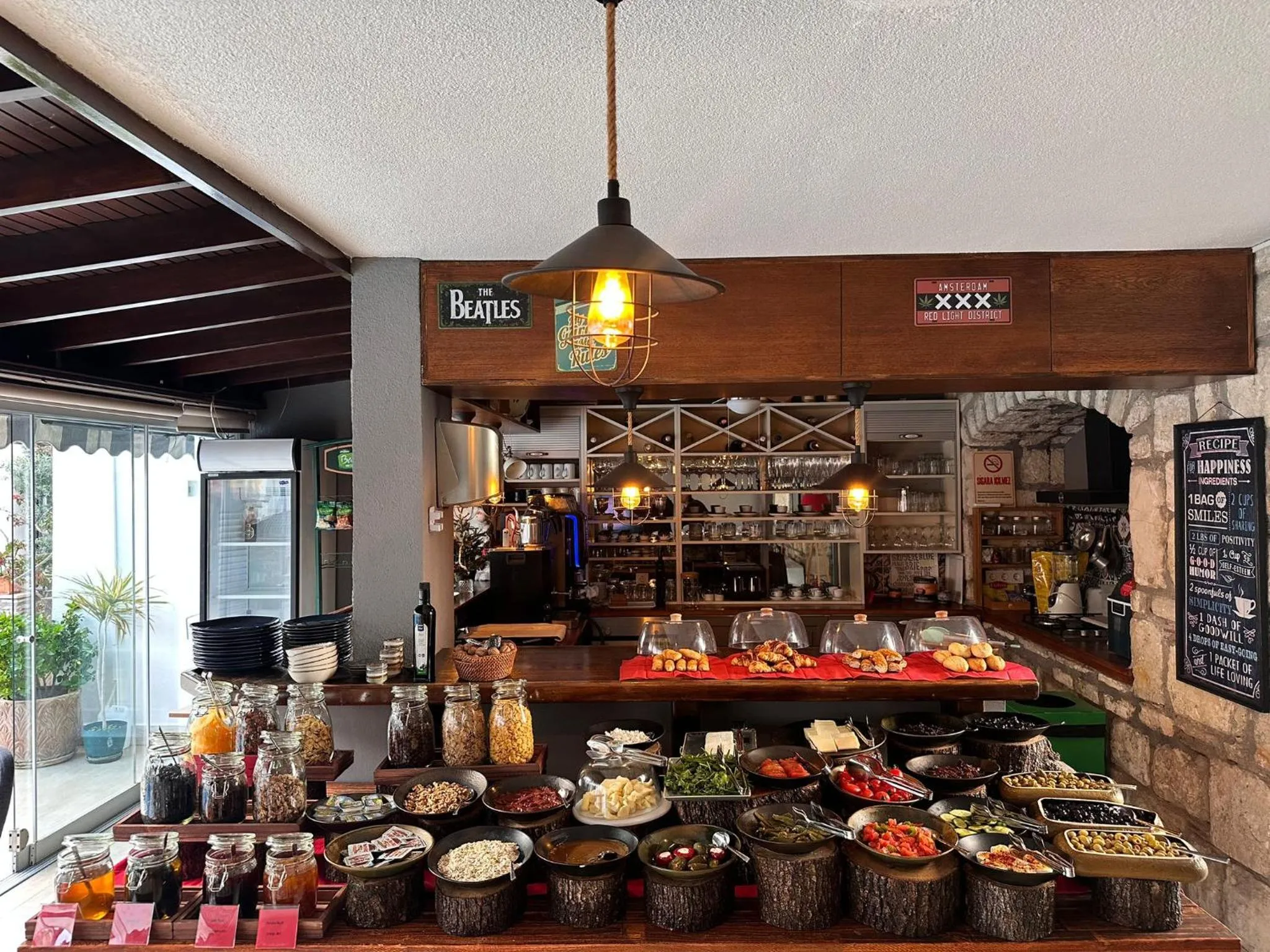 Breakfast in Hotel Pier Bodrum Marina